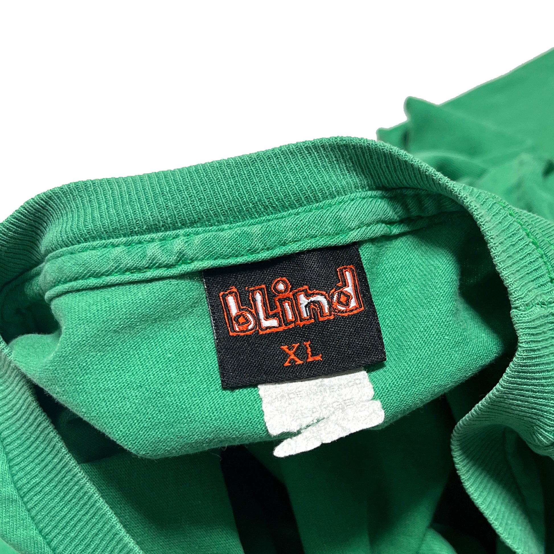 00s Blind Skateboards T XL ブランドタグ blind XLサイズタグ