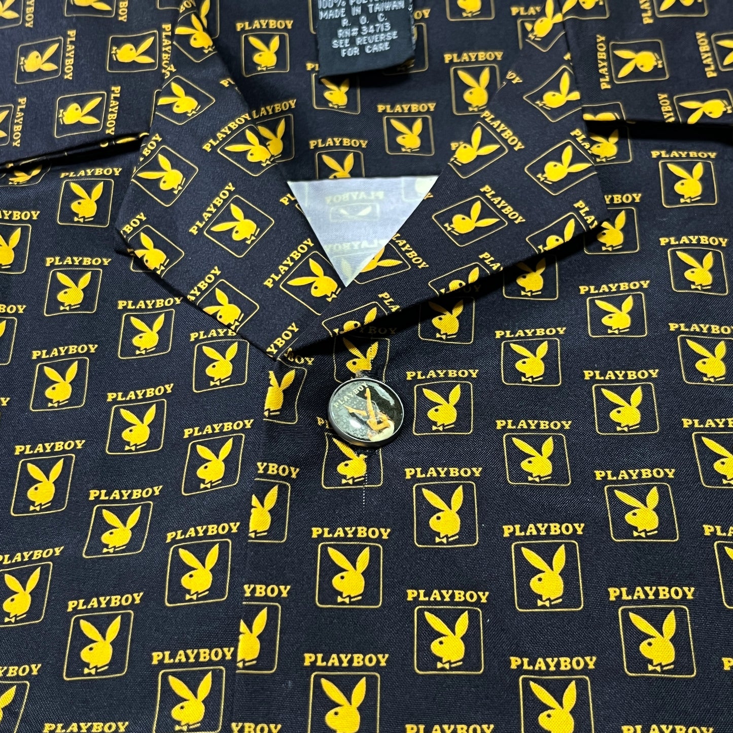 PLAYBOY S/S Polyester SH Size (M)