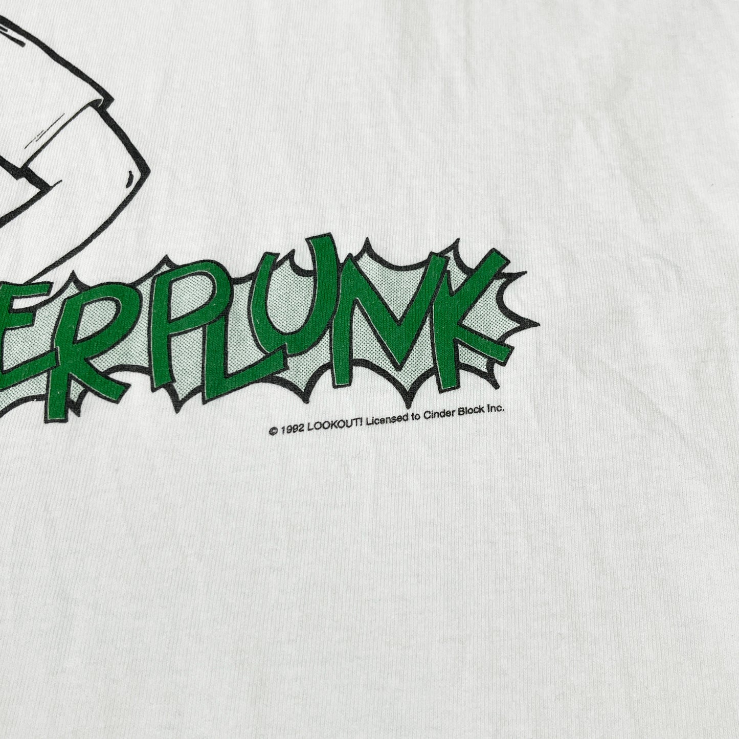 90's〜 Hanes Greenday "KERPLUNK" T 両面プリント Size (XL)