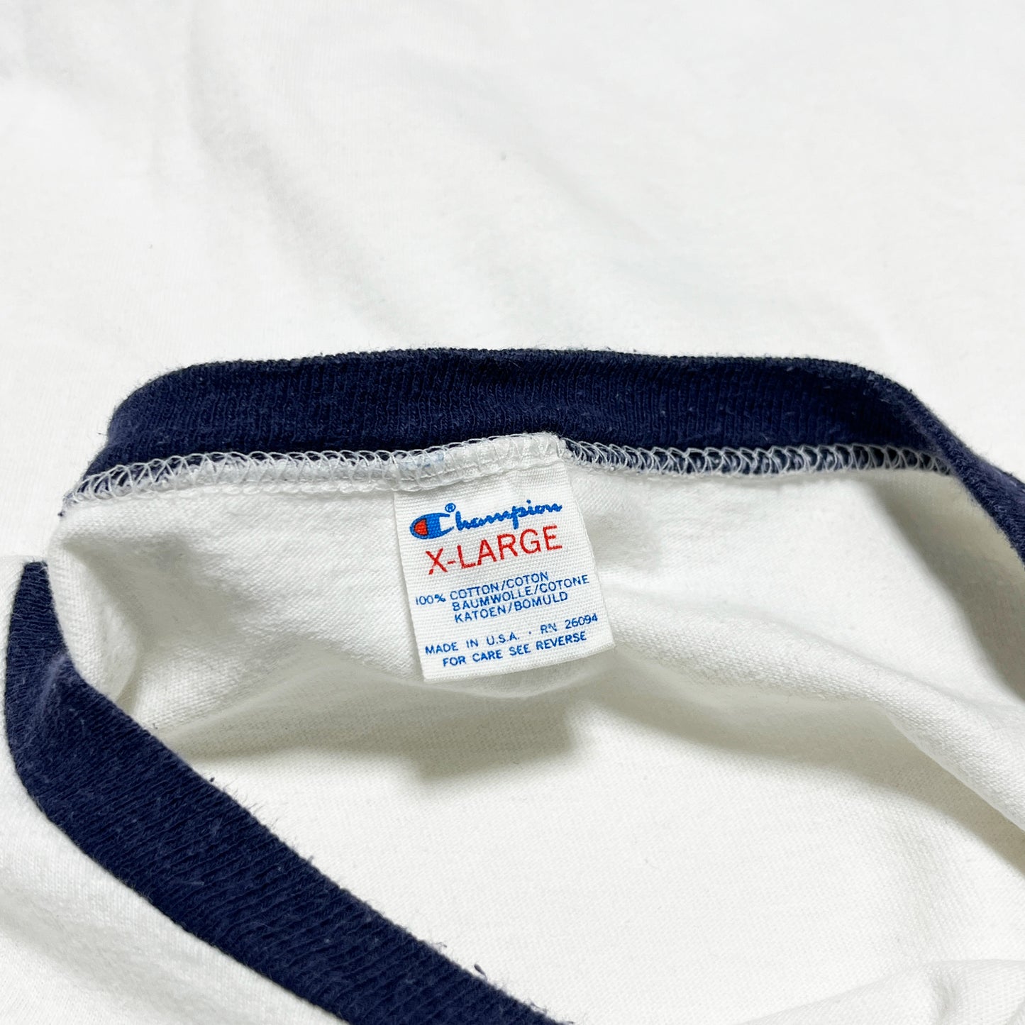80's Champion トリコタグ Ringer T "USAFA" Size (XL)