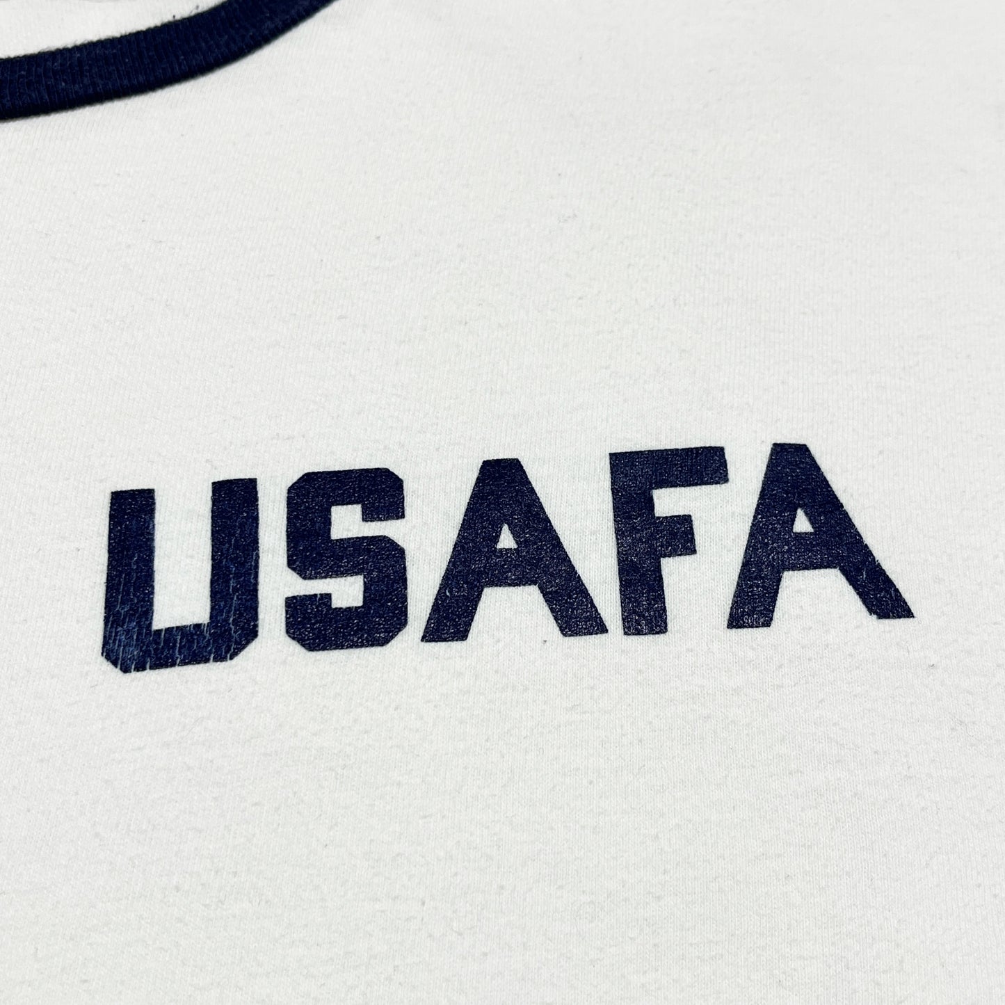80's Champion トリコタグ Ringer T "USAFA" Size (XL)