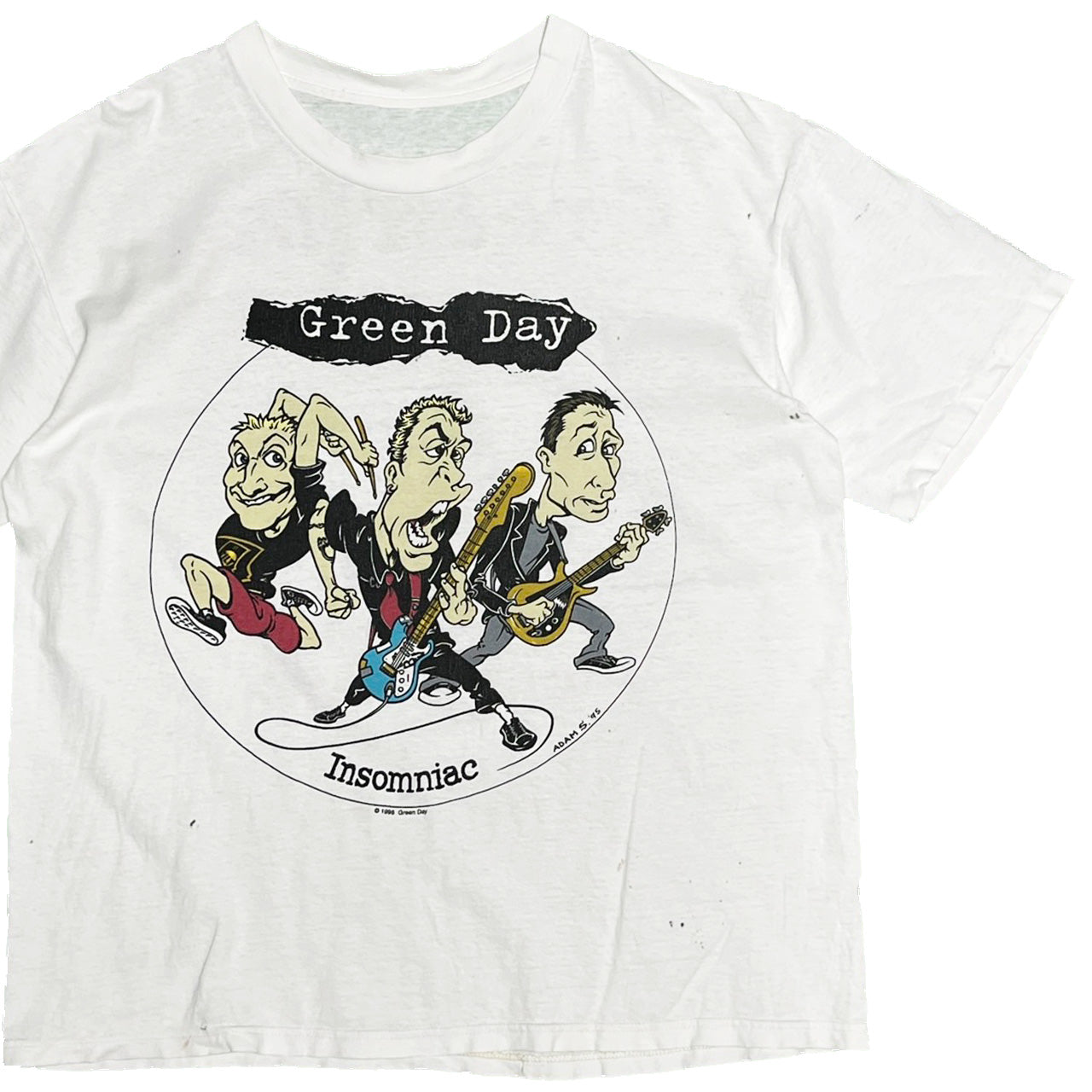 90's Greenday "Insomniac" T 両面プリント Size (XL)位