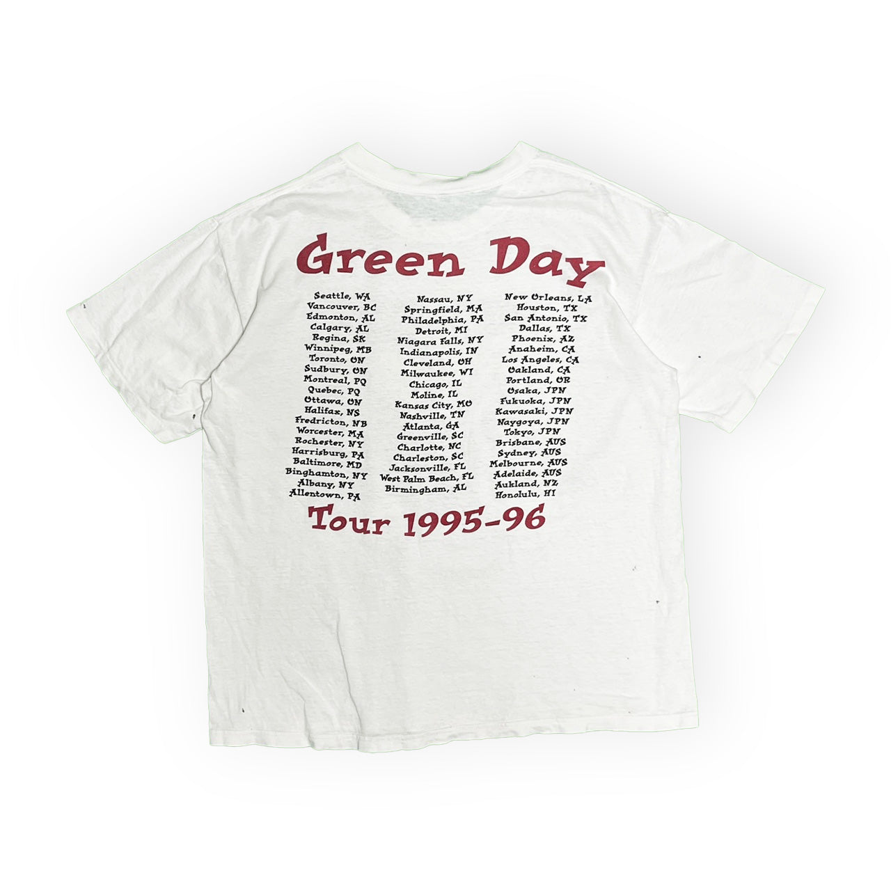 90's Greenday "Insomniac" T 両面プリント Size (XL)位