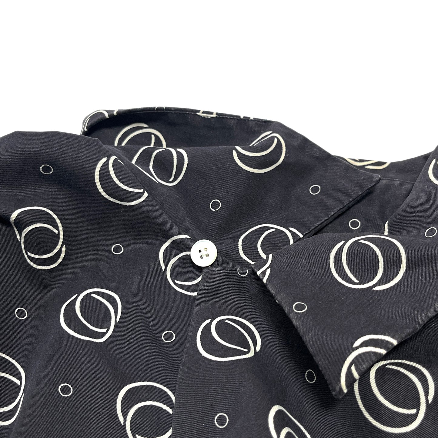 Ralph Lauren COTTON X SILK L/S SH "Atomic Pattern" Size (XL)