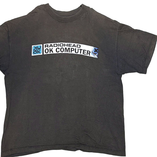 90's w.a.s.t.e. Products Radiohead "OK Computer" T Size (XL)