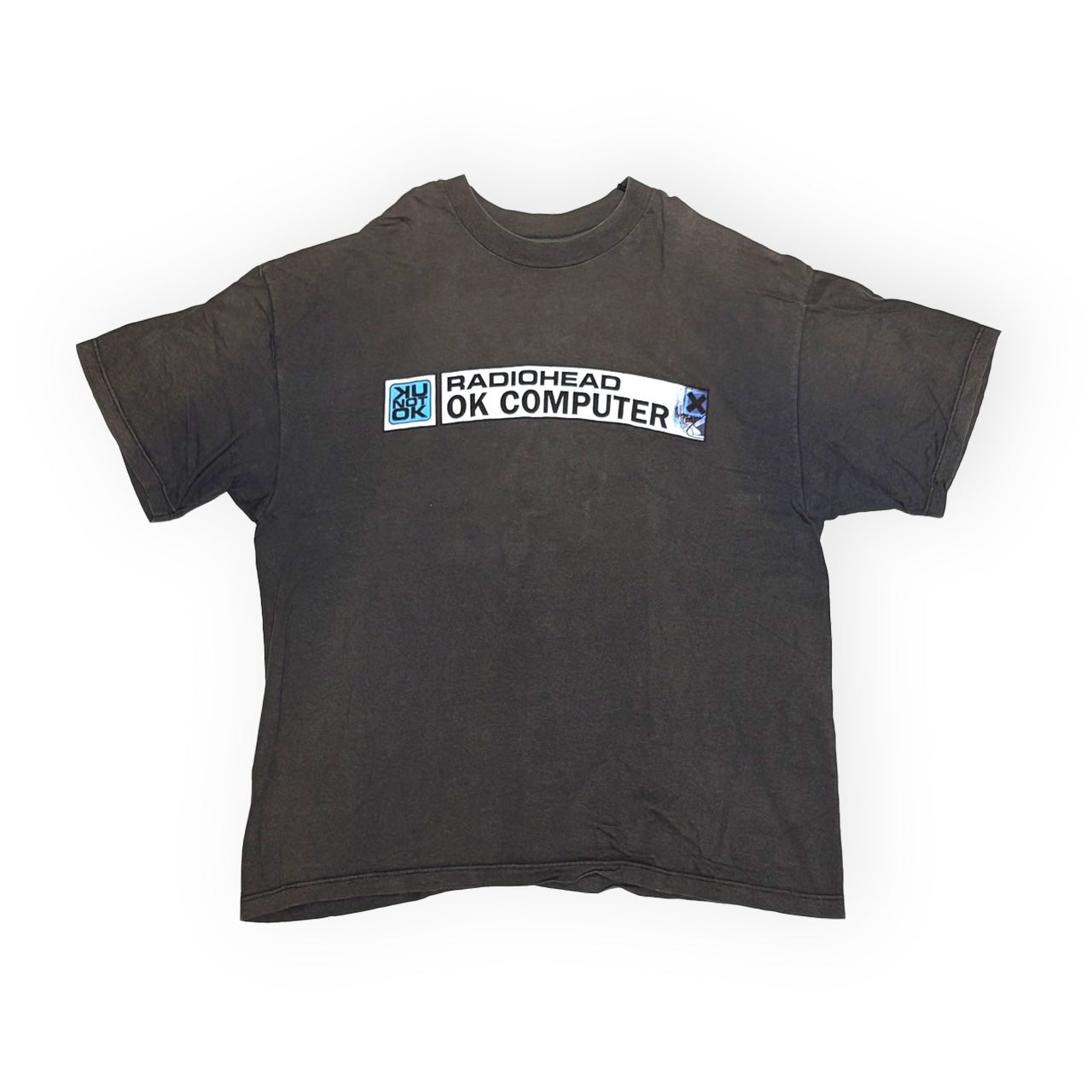90's w.a.s.t.e. Products Radiohead "OK Computer" T Size (XL)