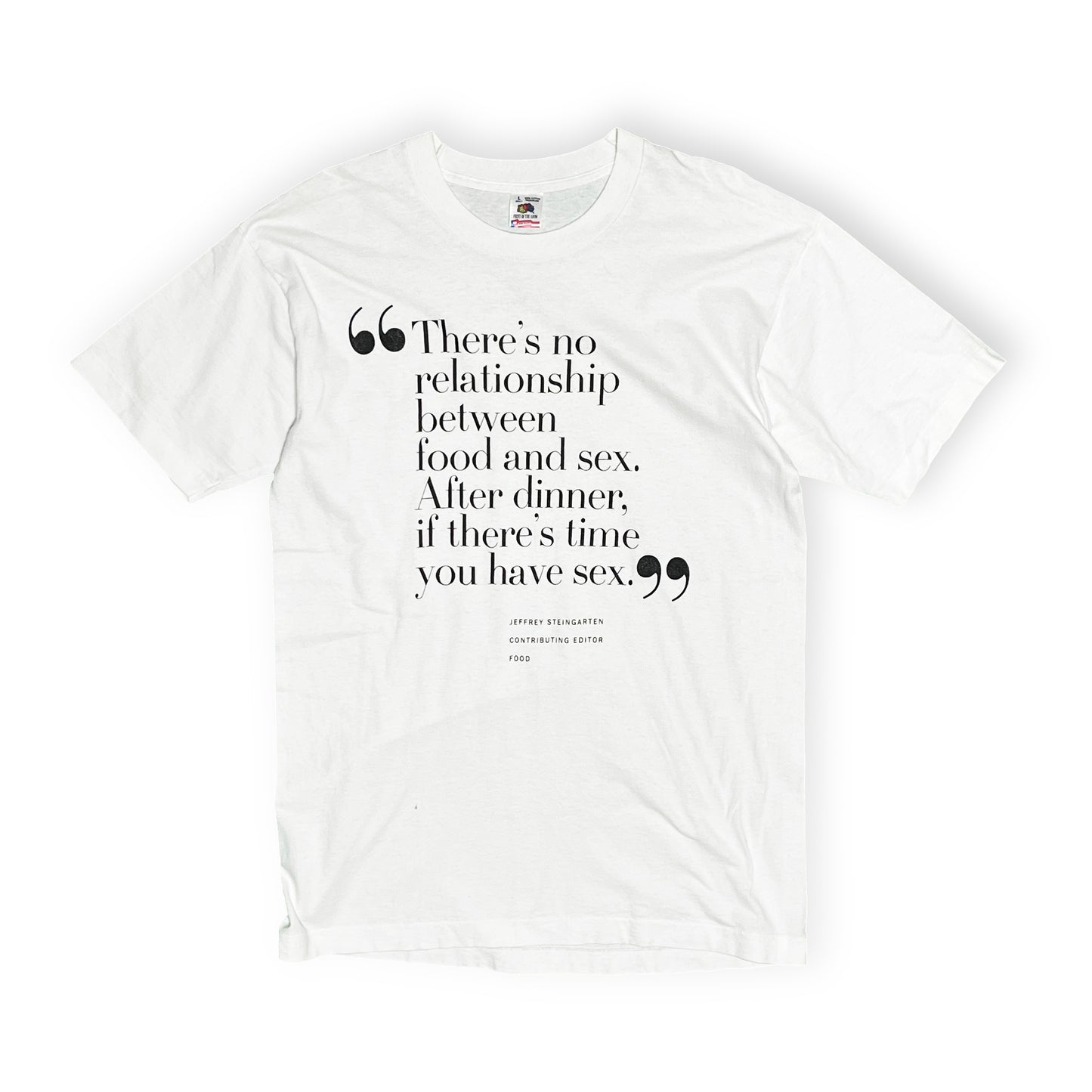90's FRUIT OF THE LOOM Vogue Magazine T Size (L)
