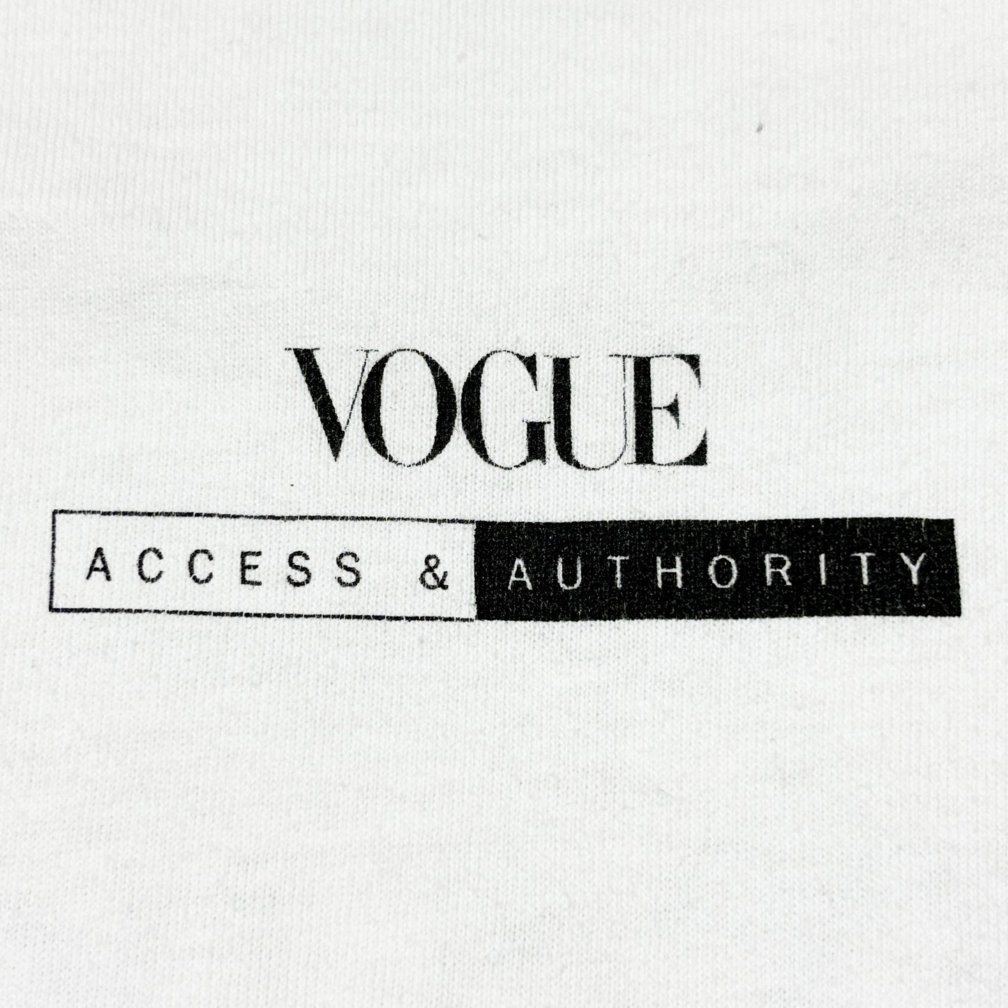 90's FRUIT OF THE LOOM Vogue Magazine T Size (L)