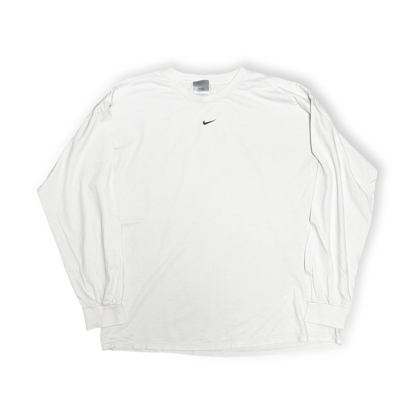 アメリカ製 NIKE L/S T センタースウォッシュ Size (XL)