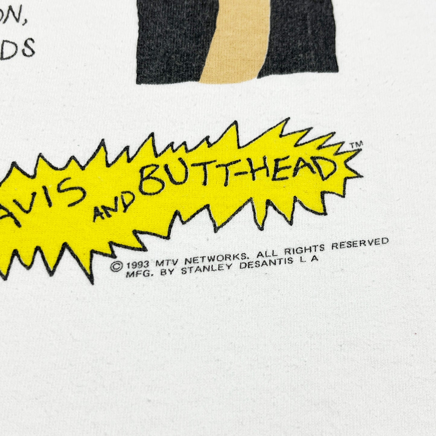 90's STANLEY DESANTIS MTV Beavis and Butt-Head T Size (XL)