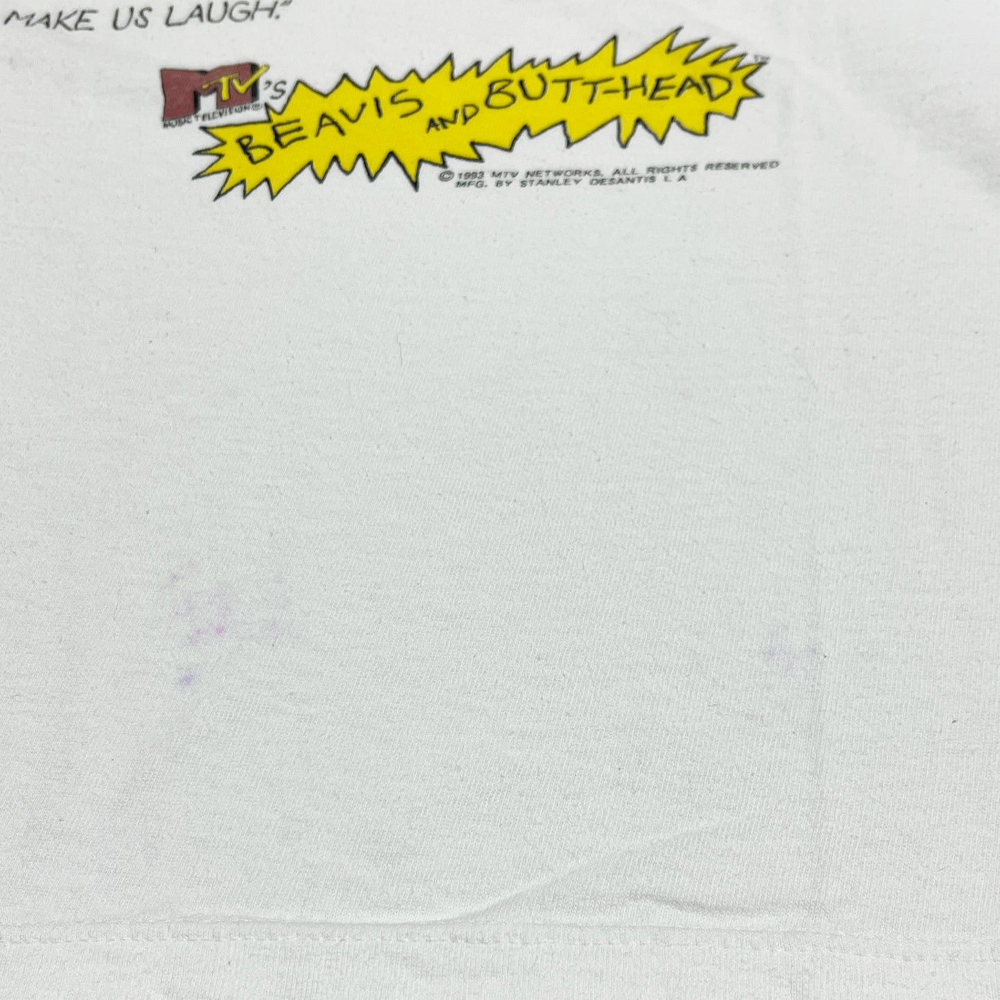 90's STANLEY DESANTIS MTV Beavis and Butt-Head T Size (XL)