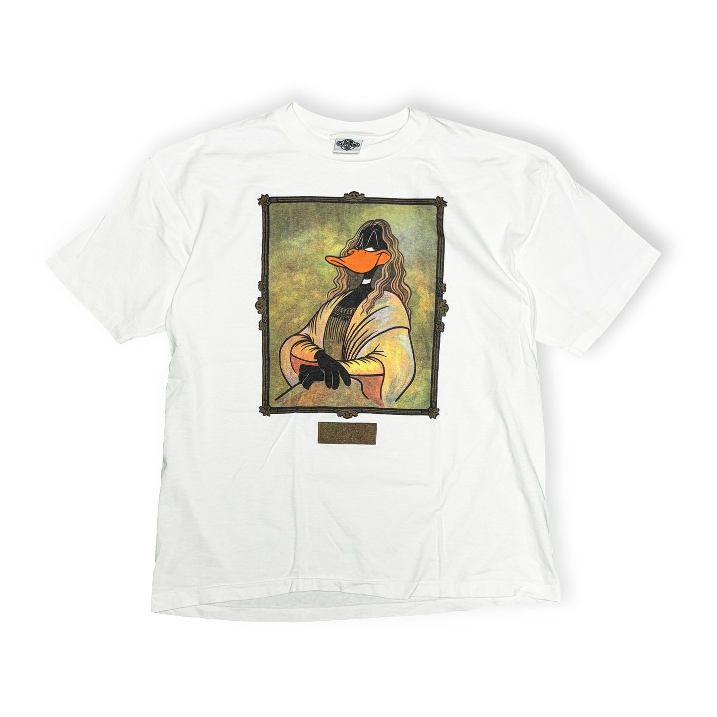 90's ACME CLOTHING Mona Lisa Parody T "Daffy Duck " Size (XL)
