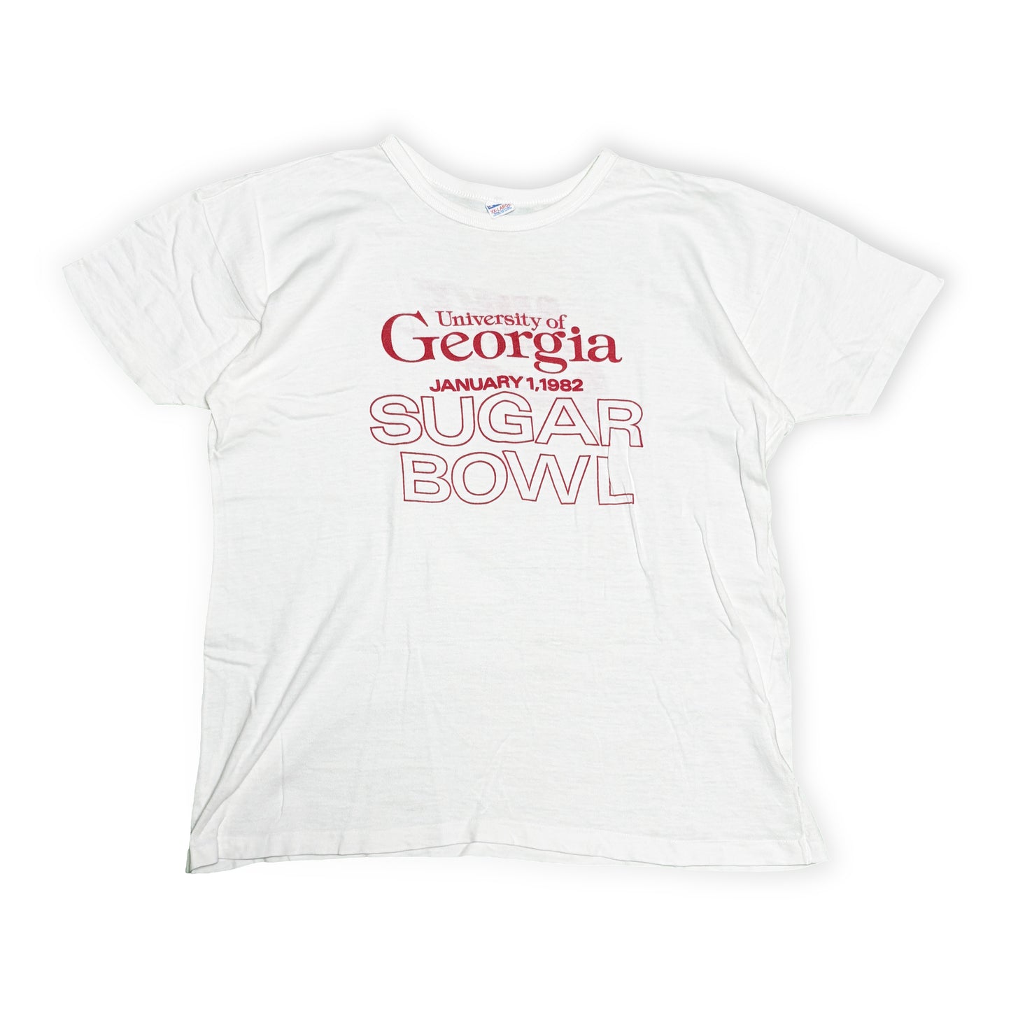 80's Champion "University of Georgia SUGAR BOWL" NIKE Back Print T Size (XXL) スペシャル！