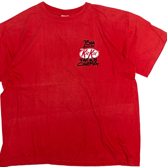 90's Euro Kit Kat T "Kit Kat Fait Son Cinema" Size (L) レア！