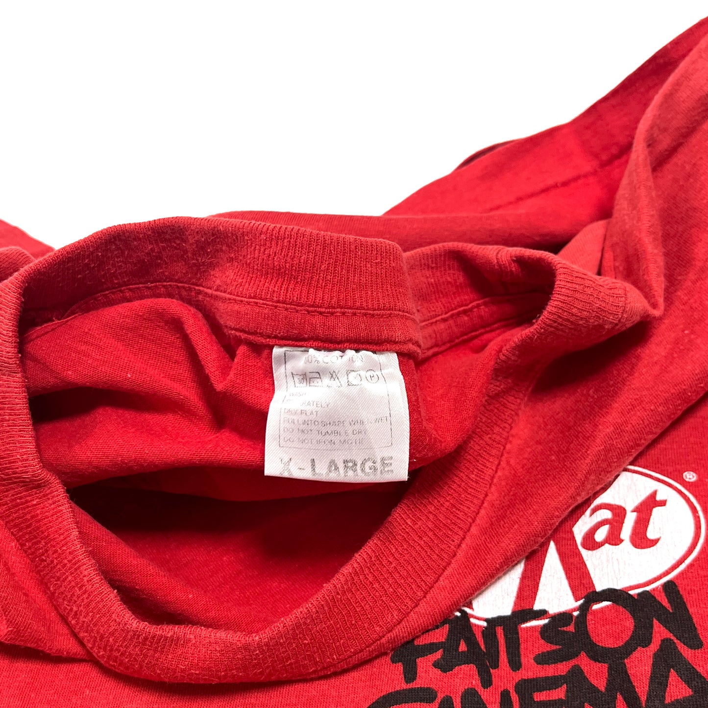 90's Euro Kit Kat T "Kit Kat Fait Son Cinema" Size (L) レア！