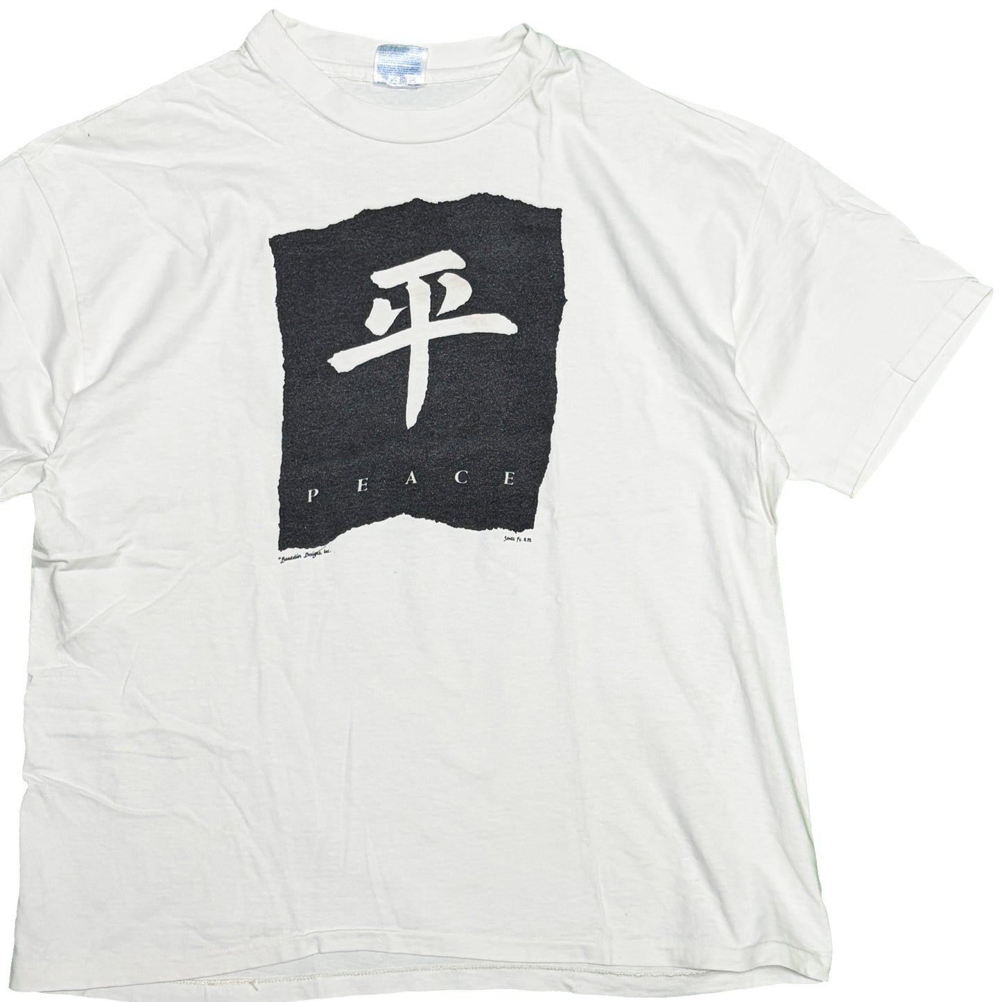 90's Hanes Peace 平和 T Size (XL)