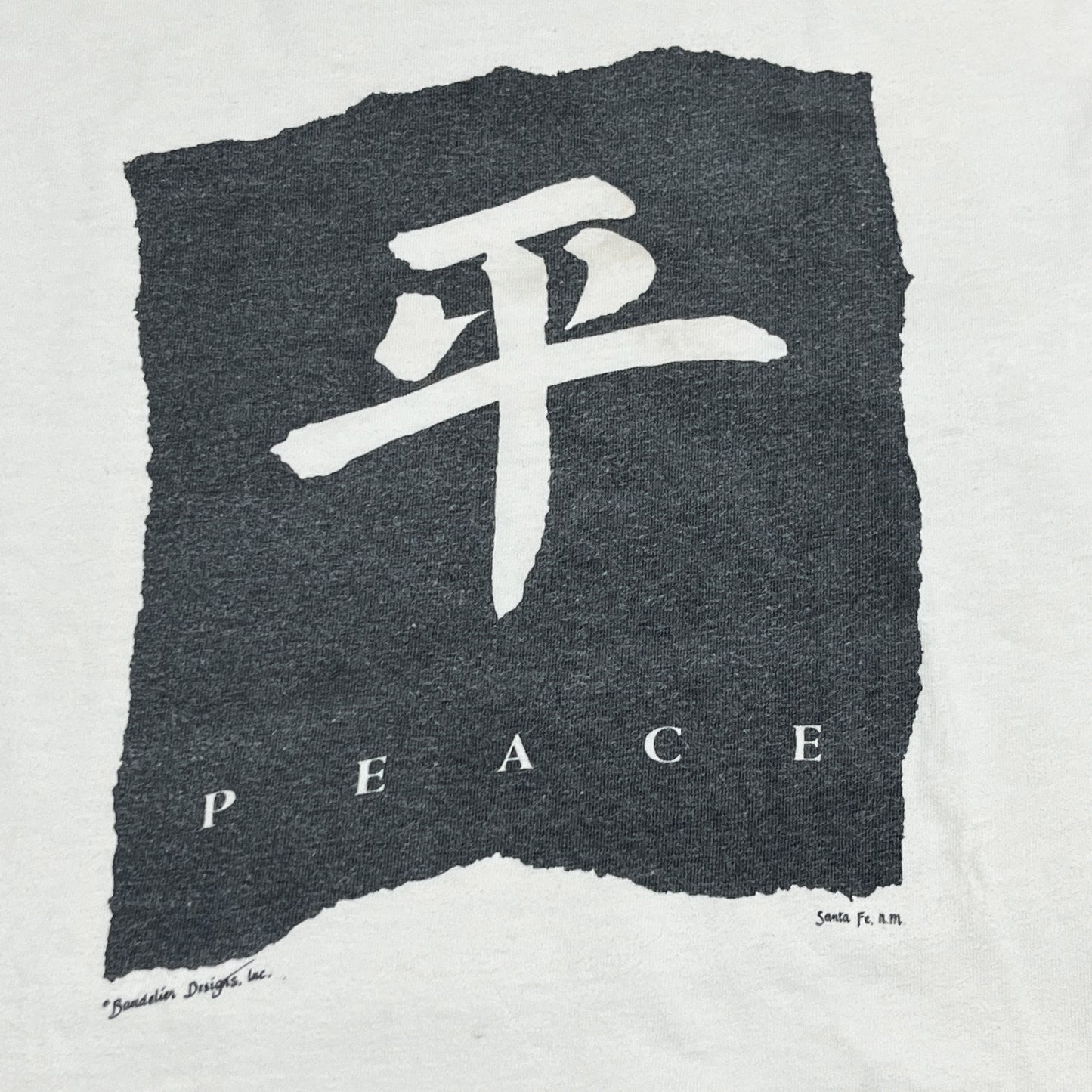 90's Hanes Peace 平和 T Size (XL)