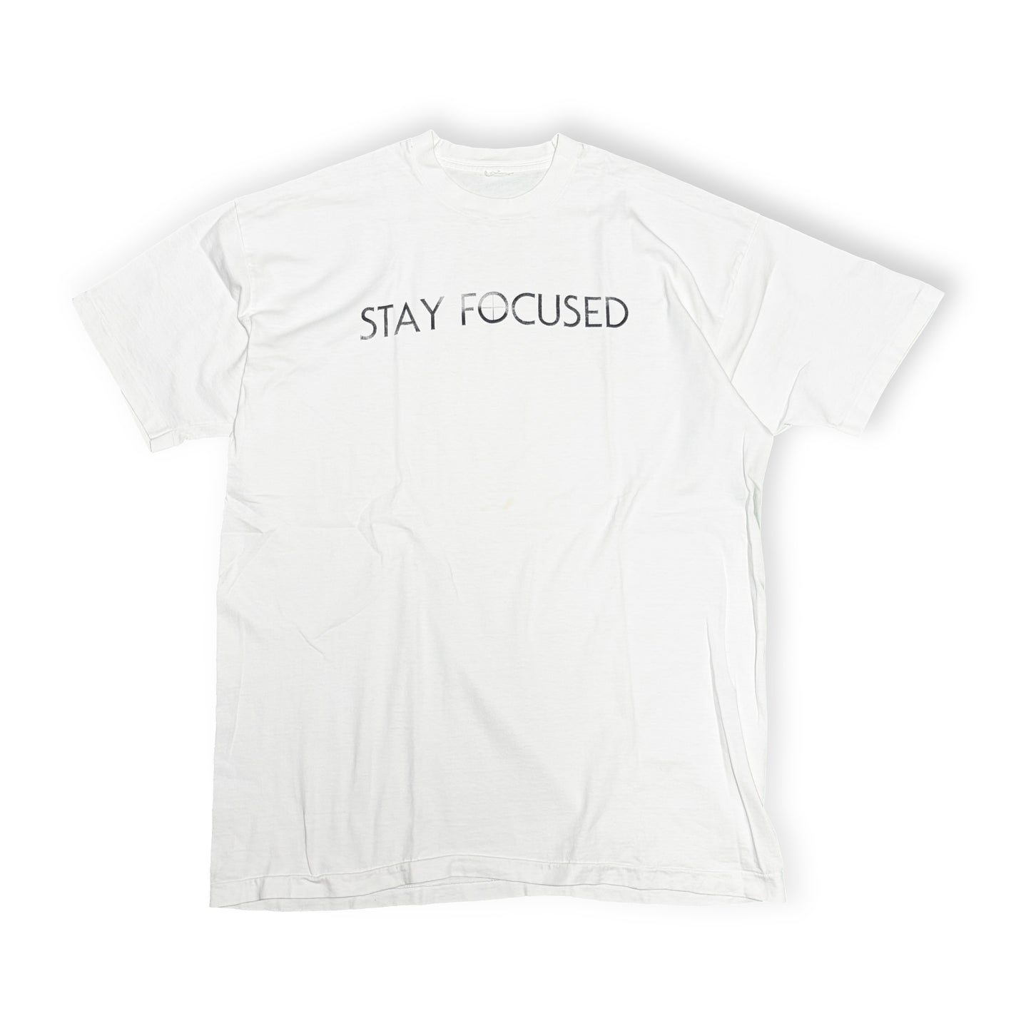 90's UnKnown "STAY FOCUSED" T Size (XL)位