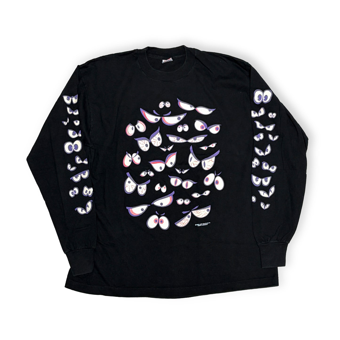 90's FRUIT OF THE LOOM "BRIELAND GRAPHICS" L/S T Size (XL)