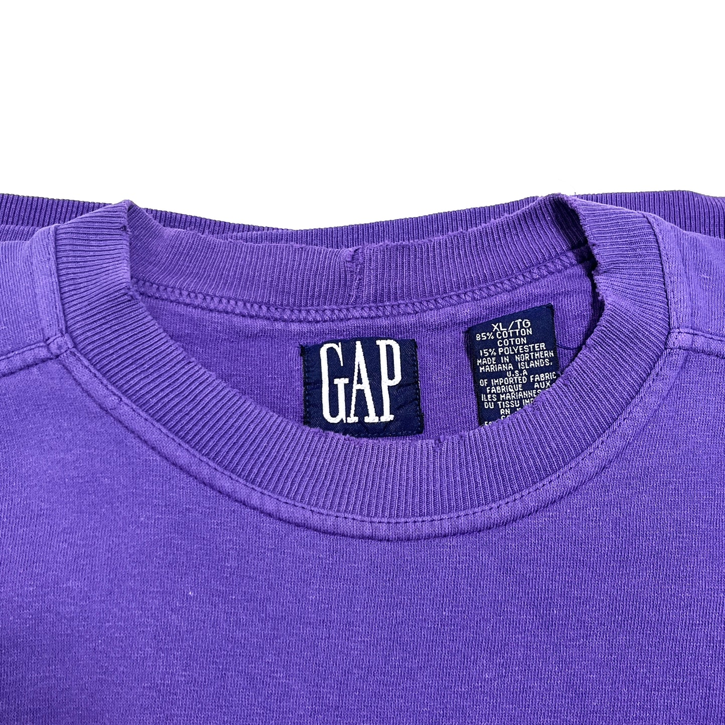 90's GAPSweat パープル 良雰囲気 Size (XL) グッドカラー！