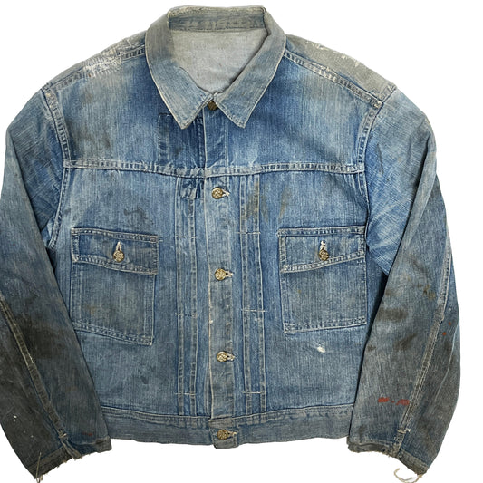 50's〜 Can't Bust'em Denim JKT Size (44-46)位 ビッグサイズ！