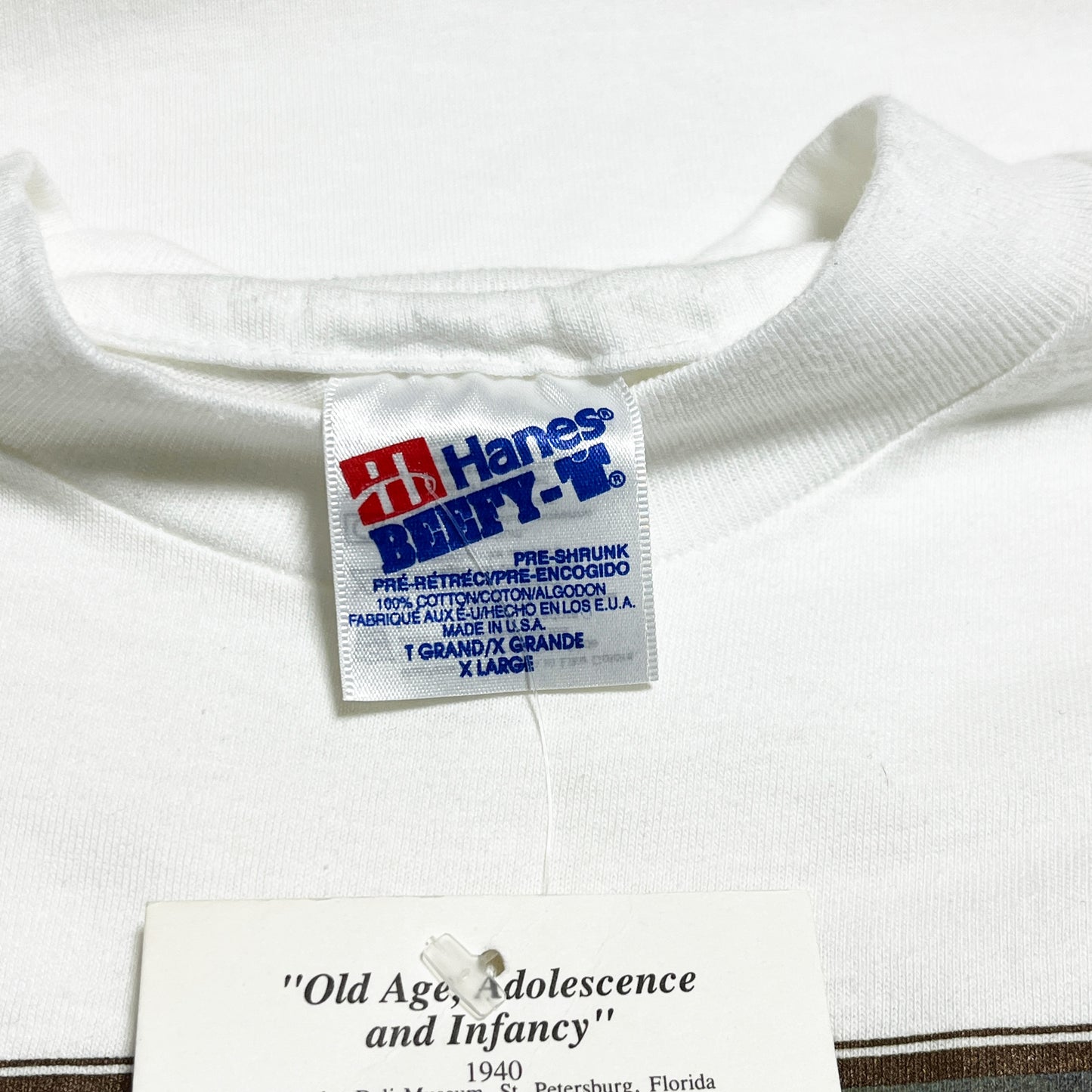 90's Hanes Salvador Dali T Size (XL) Deadstock