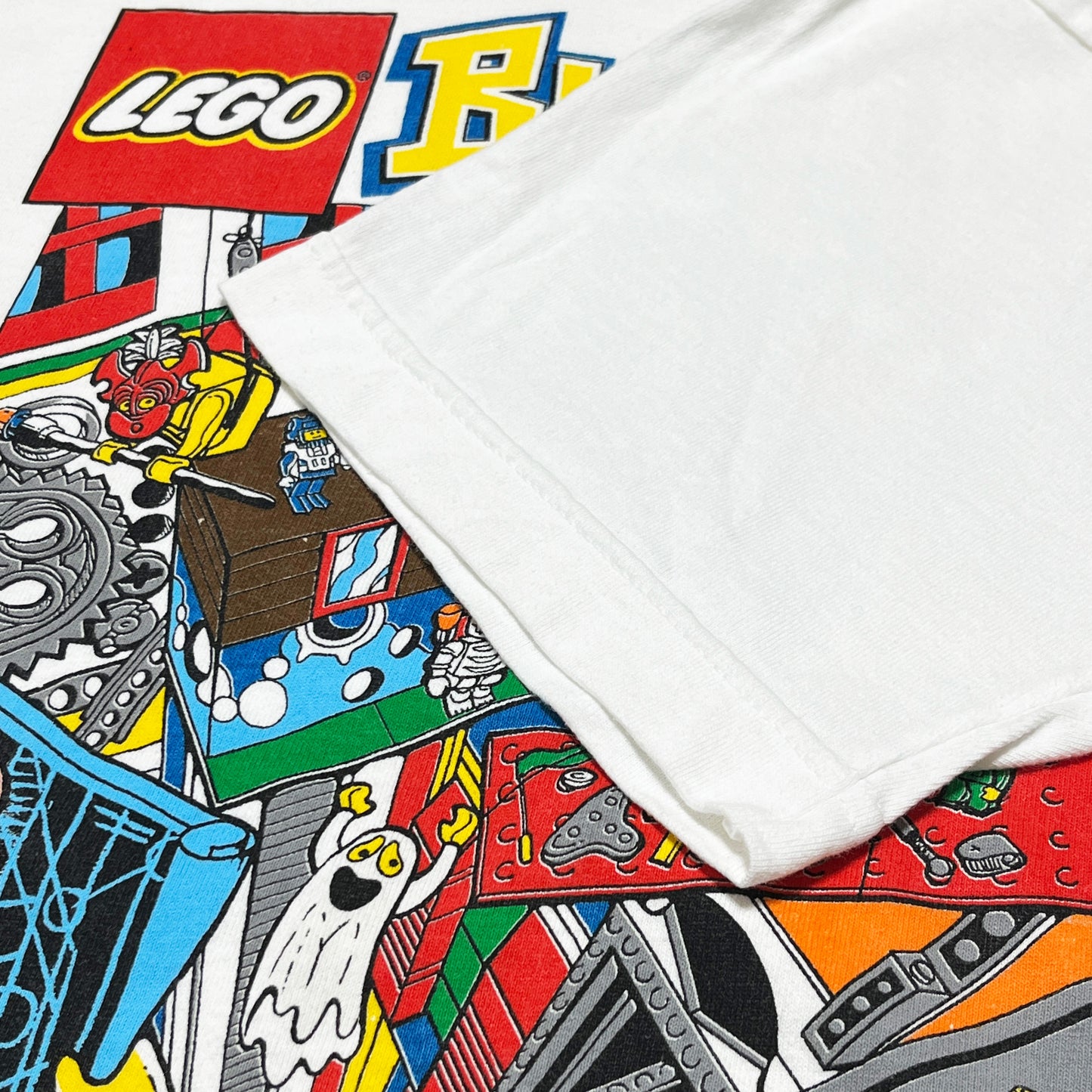 90's FRUIT OF THE LOOM LEGO T Size (XL) レア！