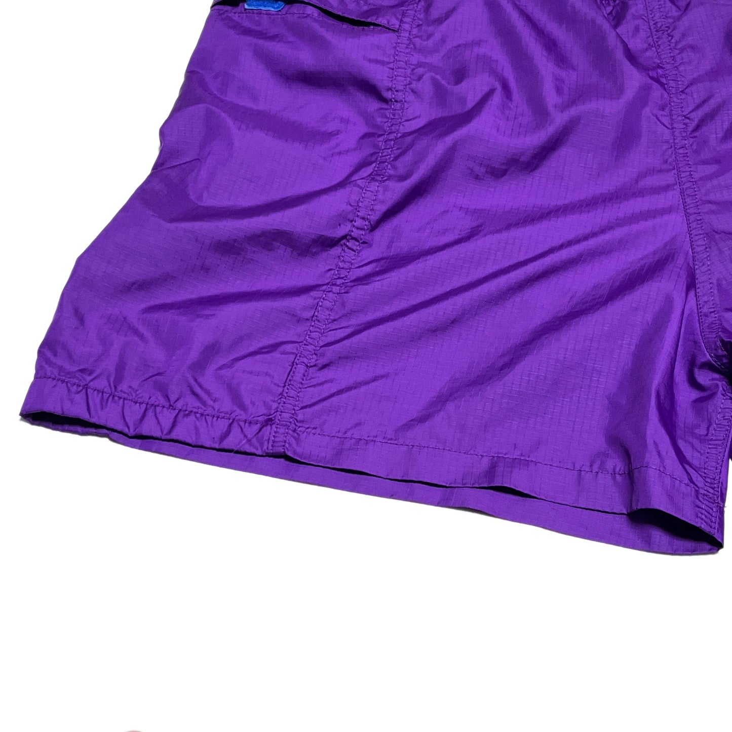 90's Patagonia 波タグ Baggies Shorts パープル Size (L) レアカラー！