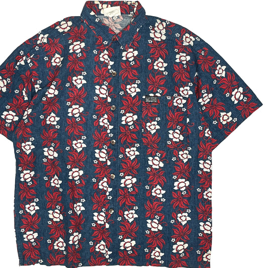 90's JIMMY'Z Cotton S/S Hawaiian SH Size (L)