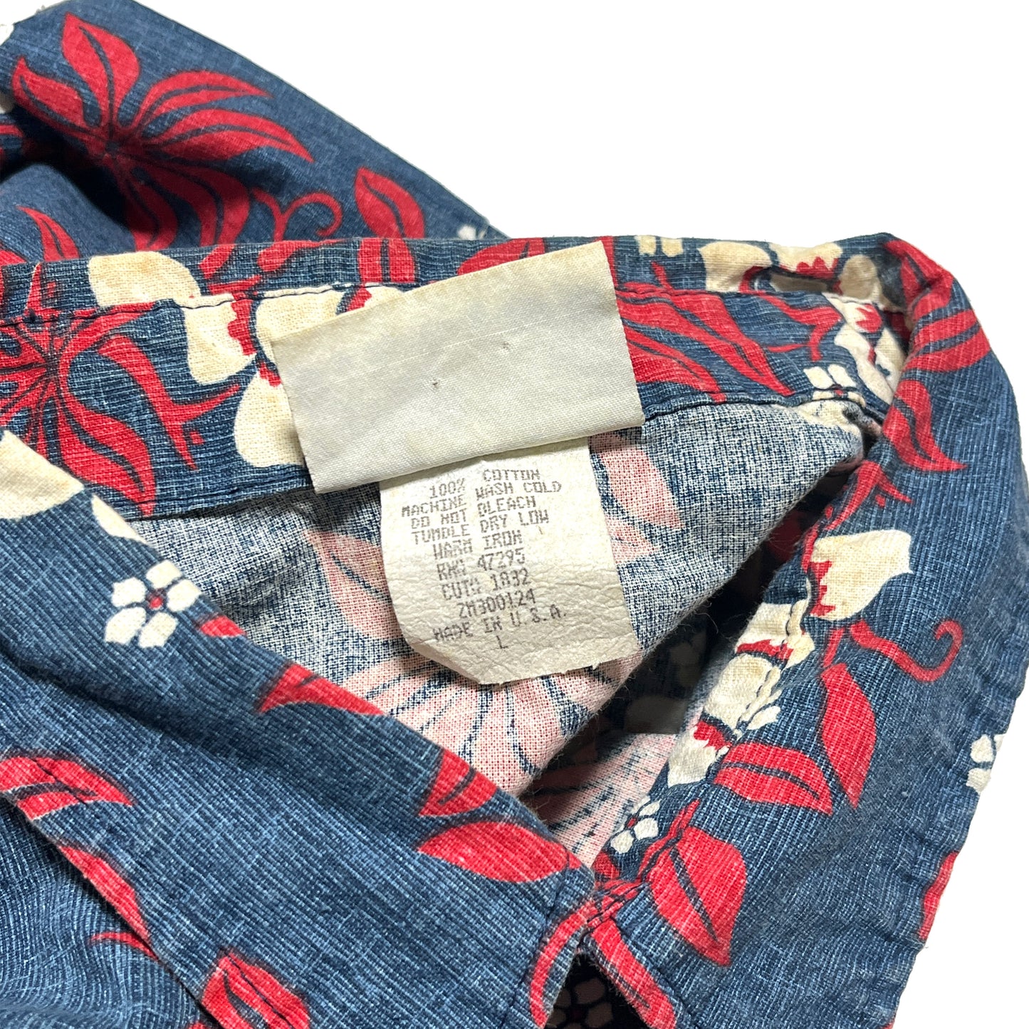 90's JIMMY'Z Cotton S/S Hawaiian SH Size (L)