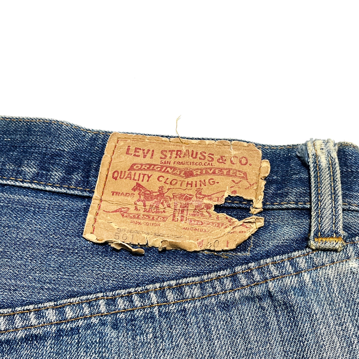 70's Levi's 501 66前期 Denim Shorts Size (W38)位