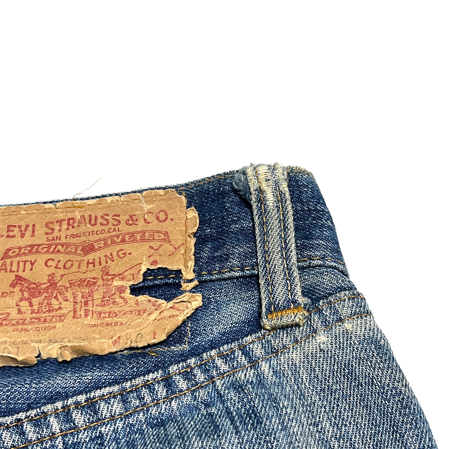 70's Levi's 501 66前期 Denim Shorts Size (W38)位