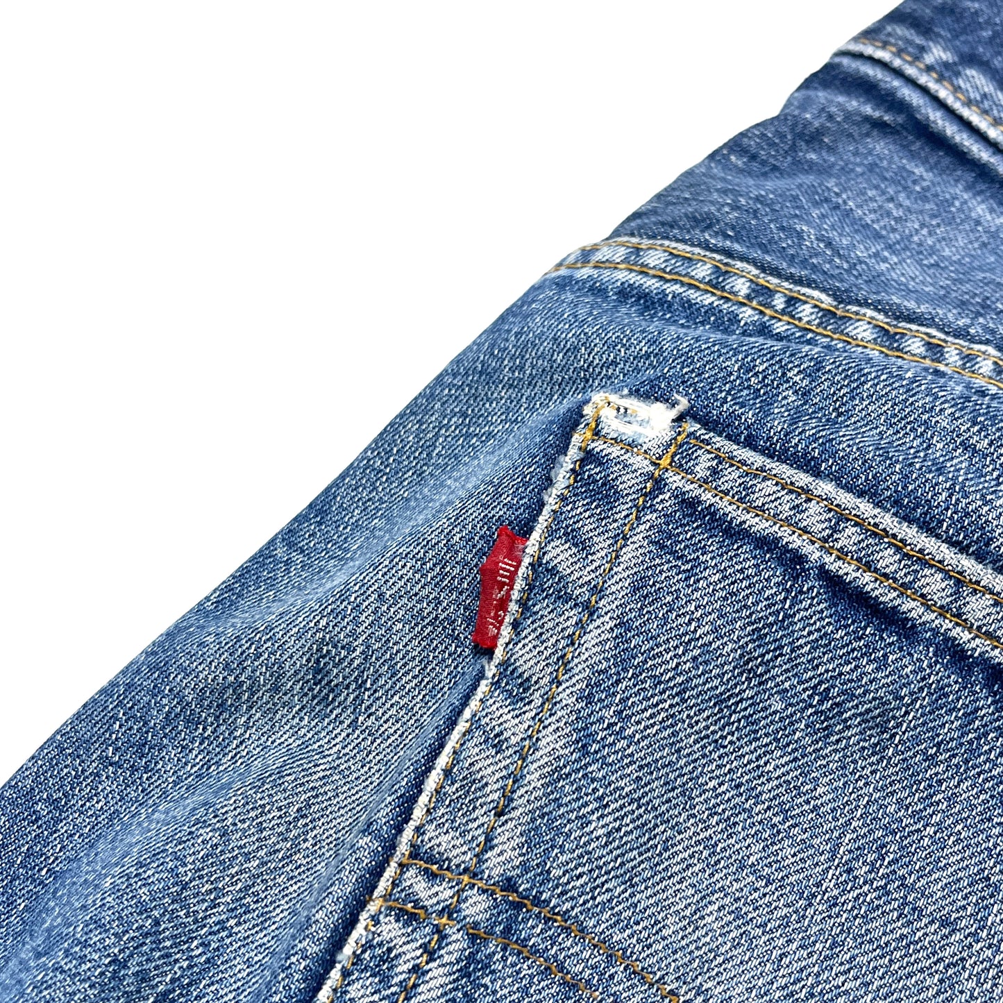 70's Levi's 501 Big-E Denim Shorts 極上色落ち Size (W36)位