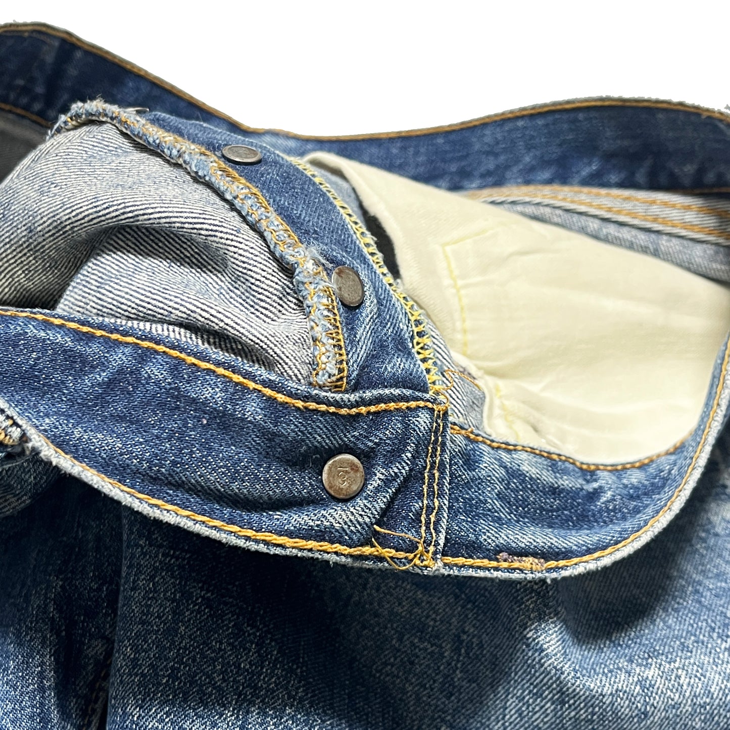 70's Levi's 501 Big-E Denim Shorts 極上色落ち Size (W36)位