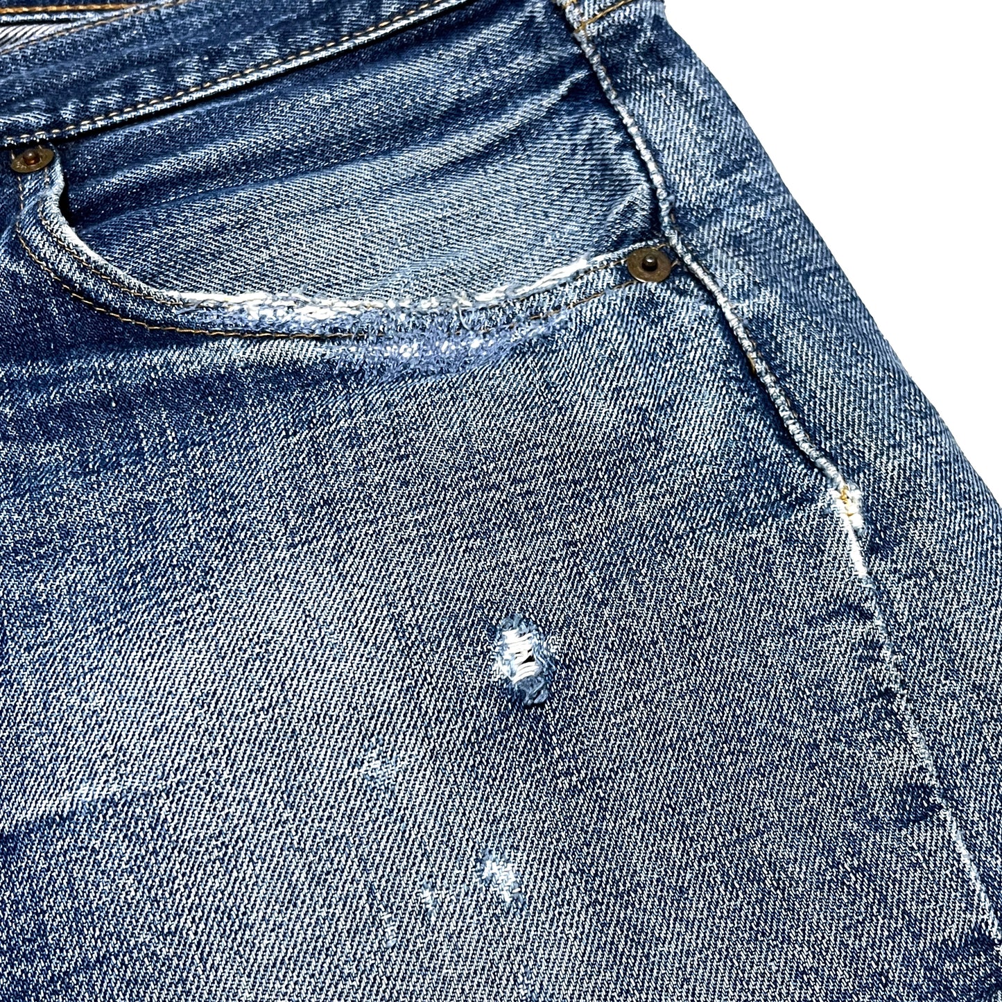 70's Levi's 501 Big-E Denim Shorts 極上色落ち Size (W36)位