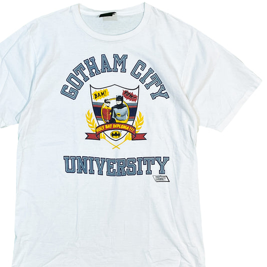 90's Changes Batman T "GOTHAM CITY UNIVERSITY" Size (XL)位