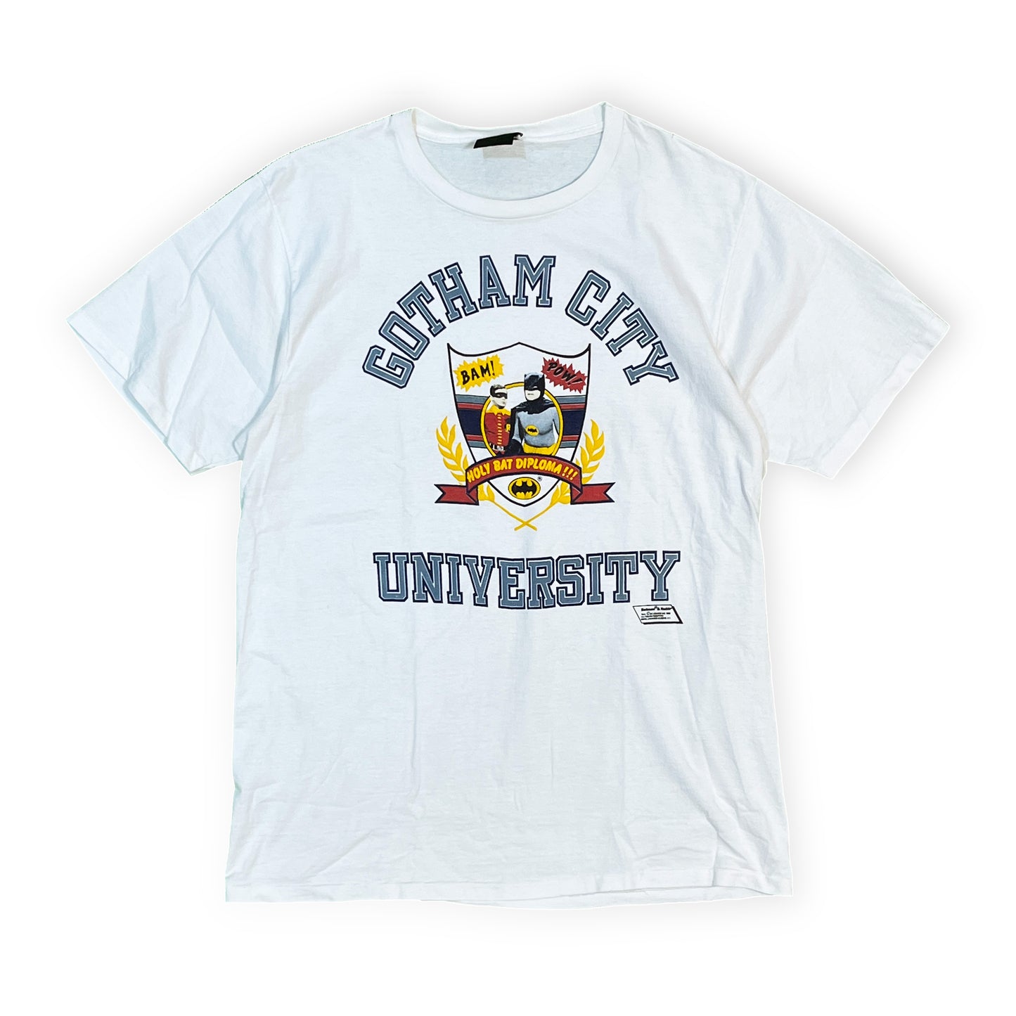 90's Changes Batman T "GOTHAM CITY UNIVERSITY" Size (XL)位