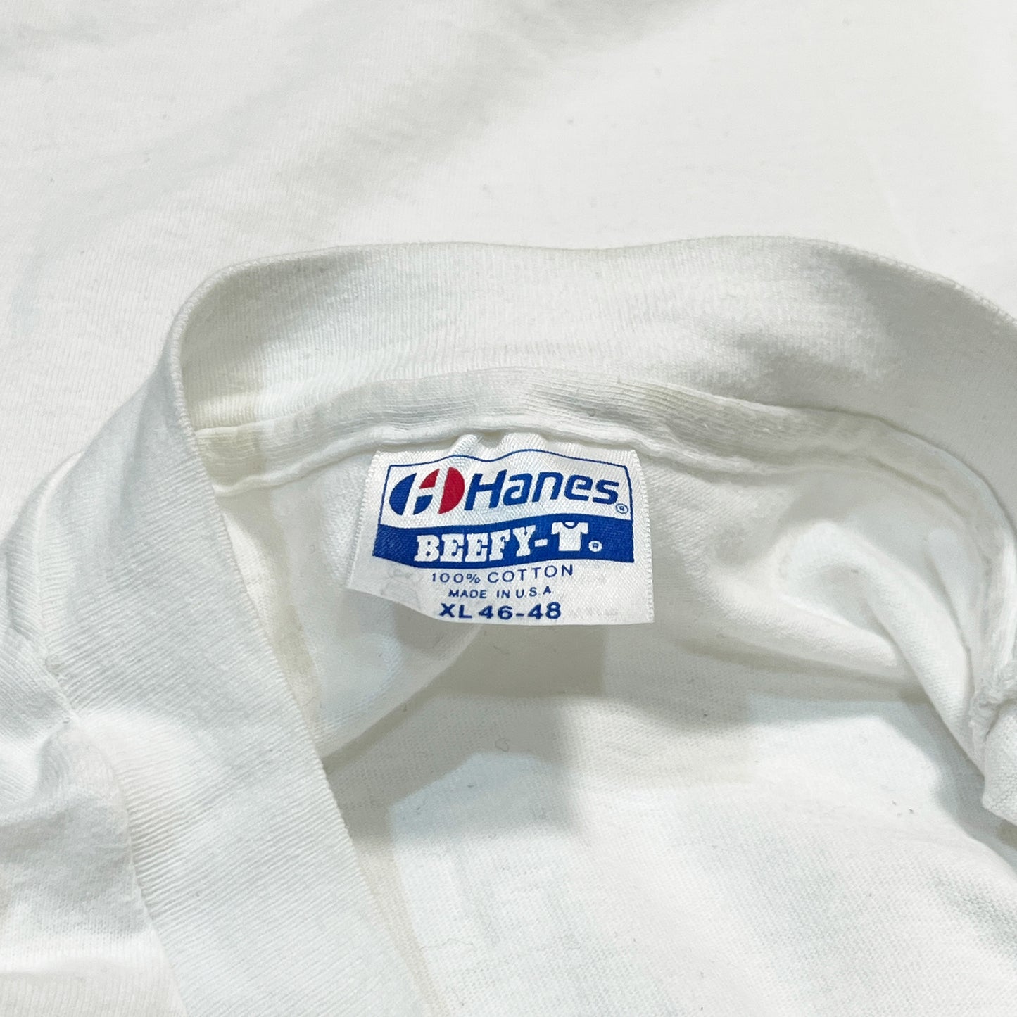 80's〜 Hanes Blank T ホワイト Size (XL)