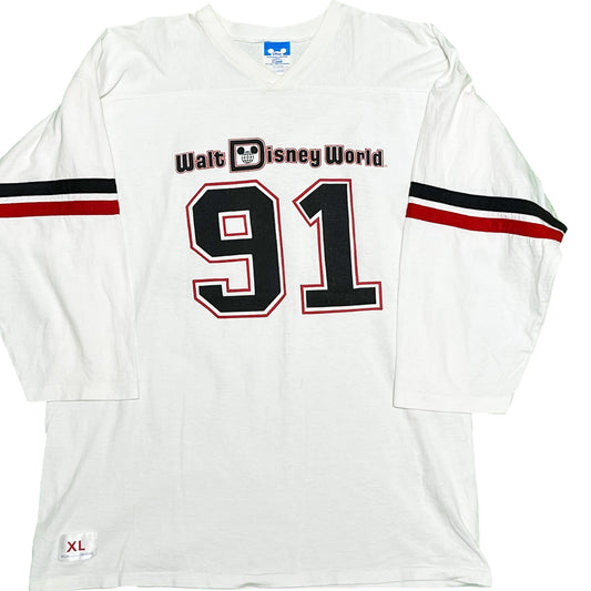 90's Disney Football T "91" Size (XL) レア！