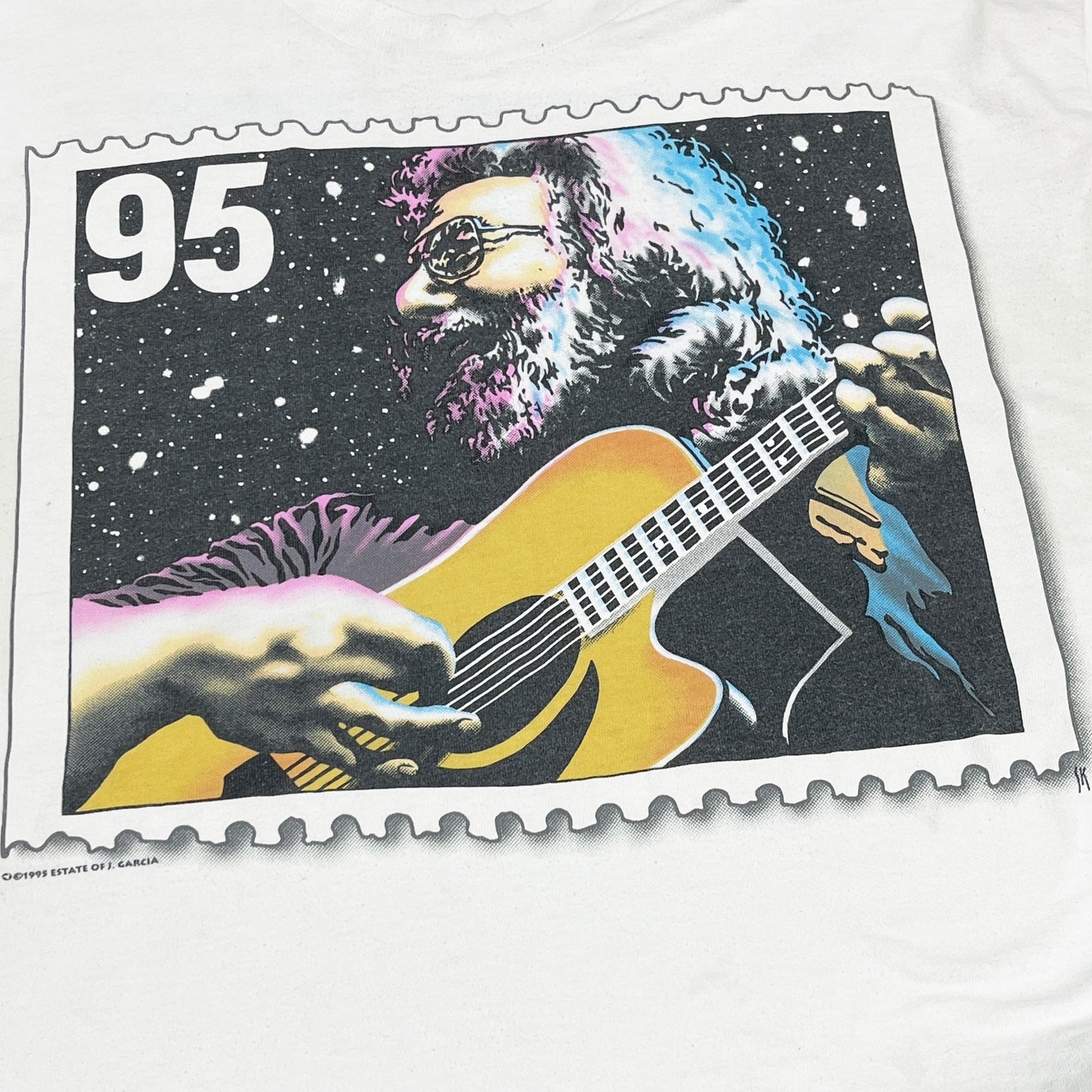 90's Unknwon Jerry Garcia T Size (XL)位
