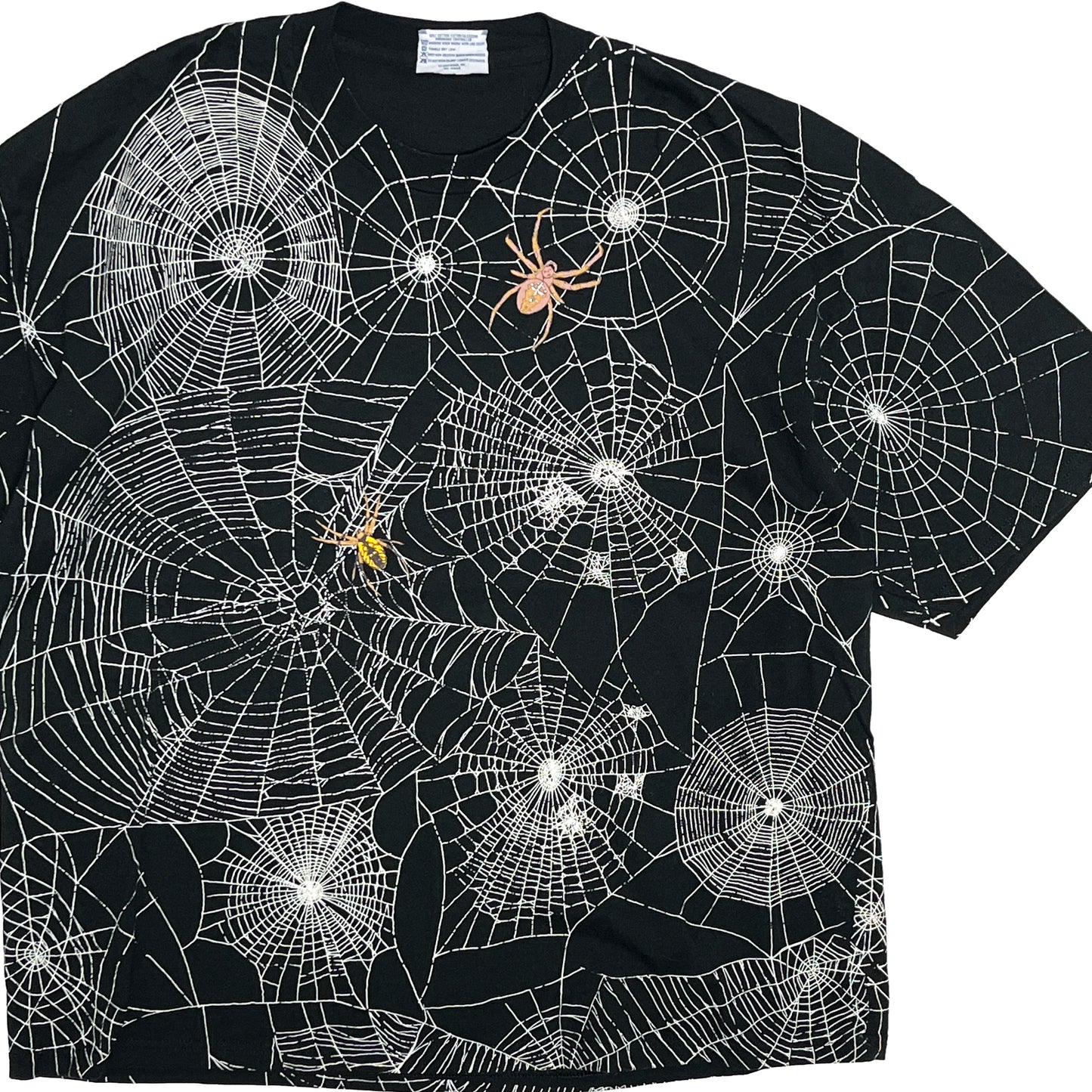 90's〜 Lee Spider Web T All Over Print Size (XXL) ビッグサイズ！