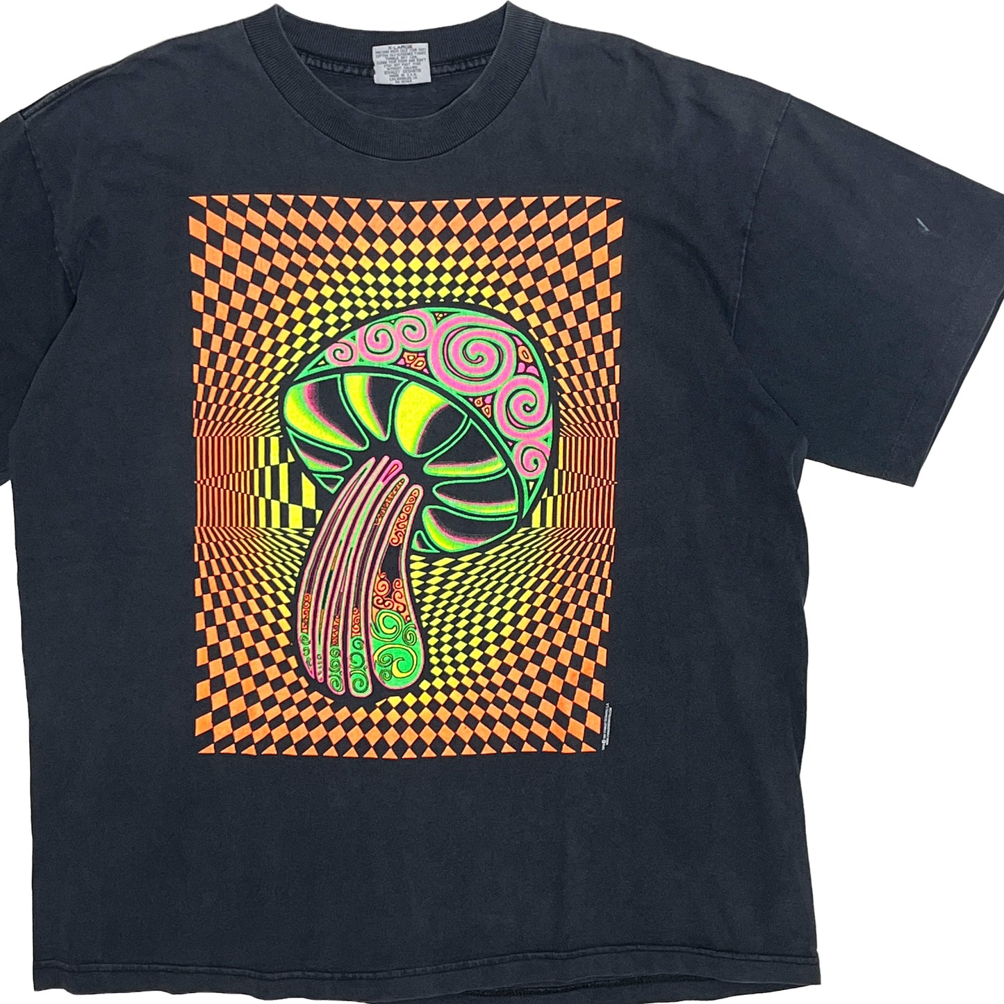 90's STANLEY DESANTIS Magic Mushroom T Size (XL) レア！