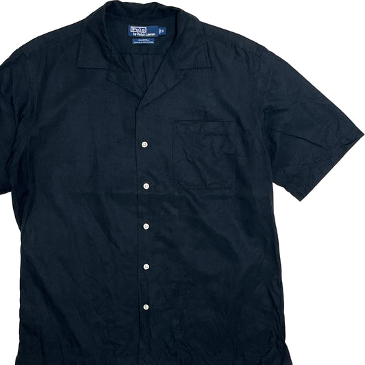 Ralph Lauren Black S/S SH ポニーマーク無し Size (M) レア！
