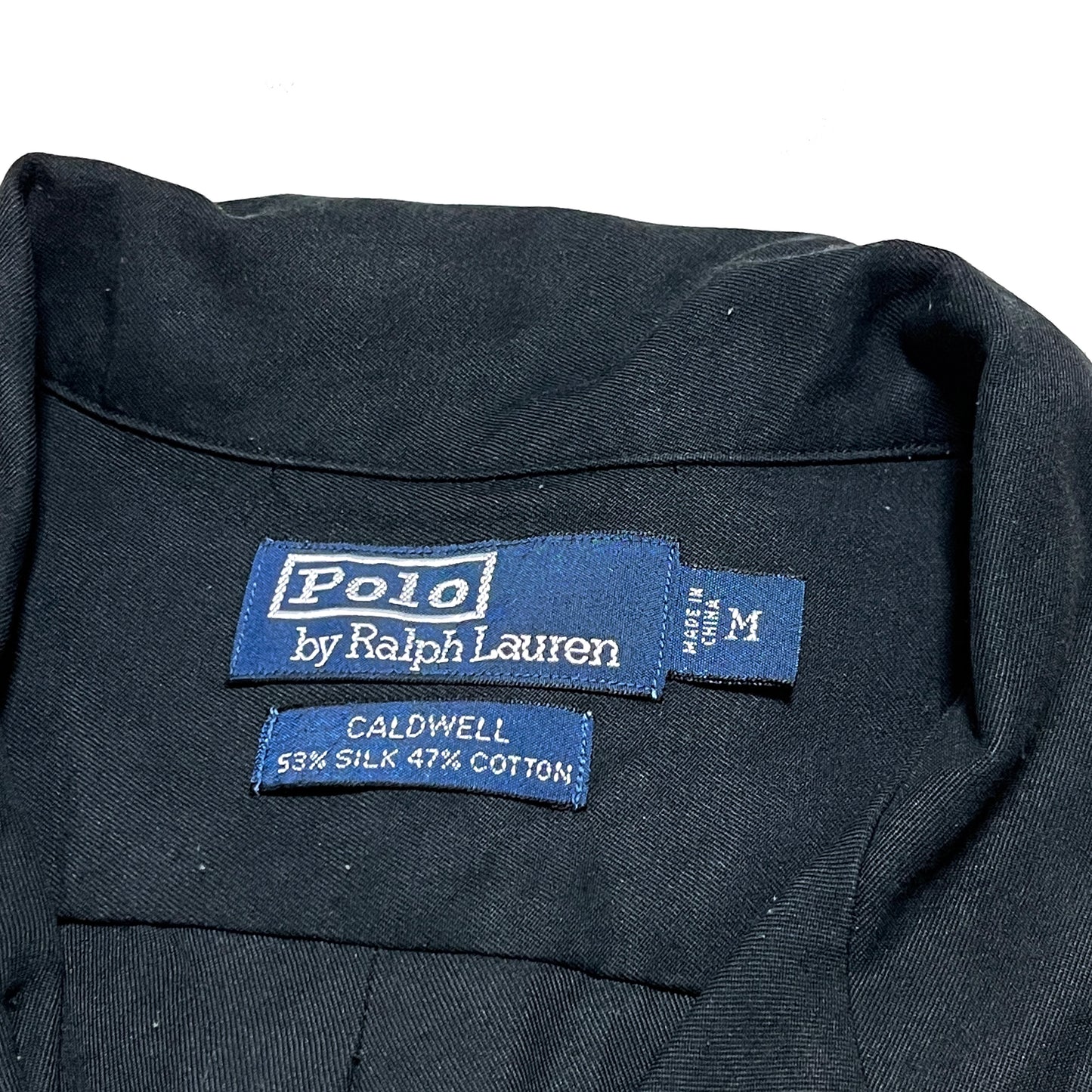 Ralph Lauren Black S/S SH ポニーマーク無し Size (M) レア！