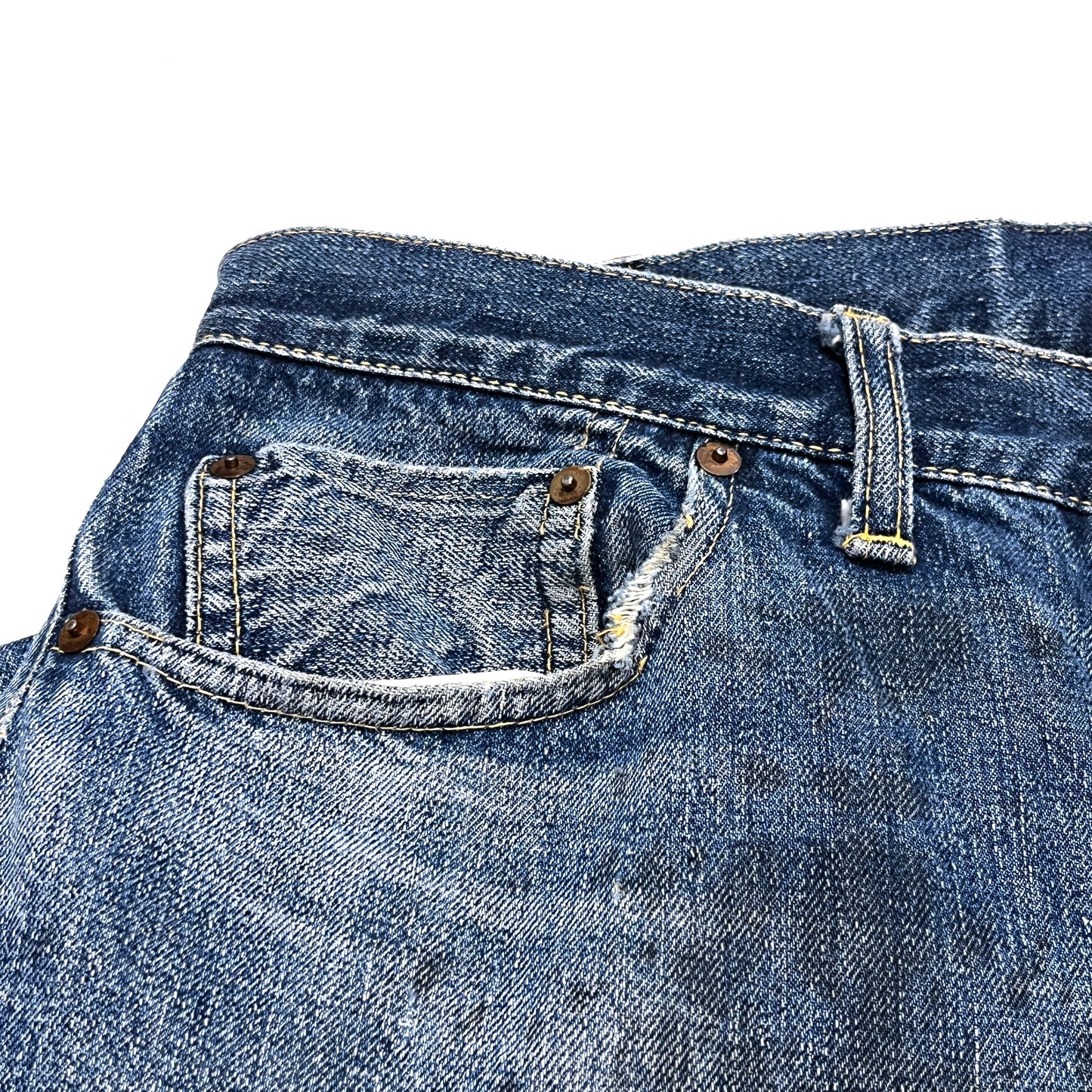 50's〜 Levi's 501XX Denim PT ギャラ期 オフセット 極上雰囲気！ Size (W34 L30)位 レア！