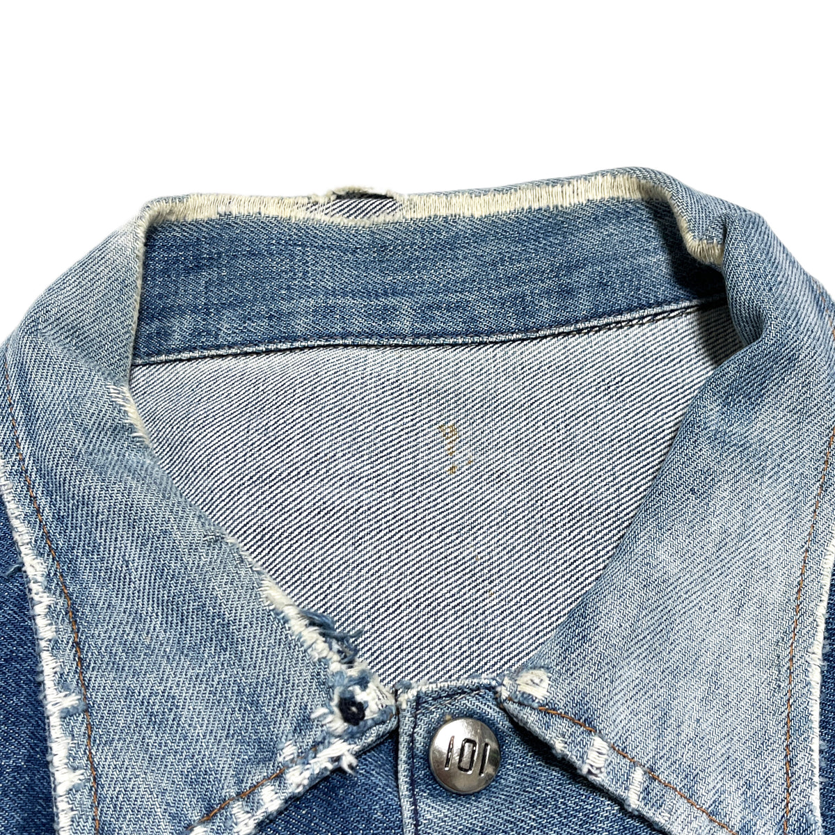 60's PowrHouse 101 Denim JKT 極上雰囲気 Size (46-48)位 ビッグサイズ！