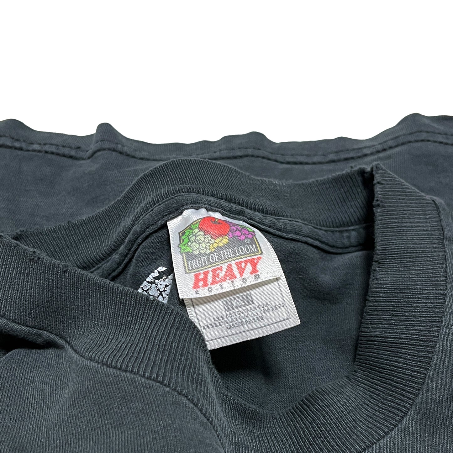 90's FRUIT OF THE LOOM Smile T 両面プリント Size (XL)