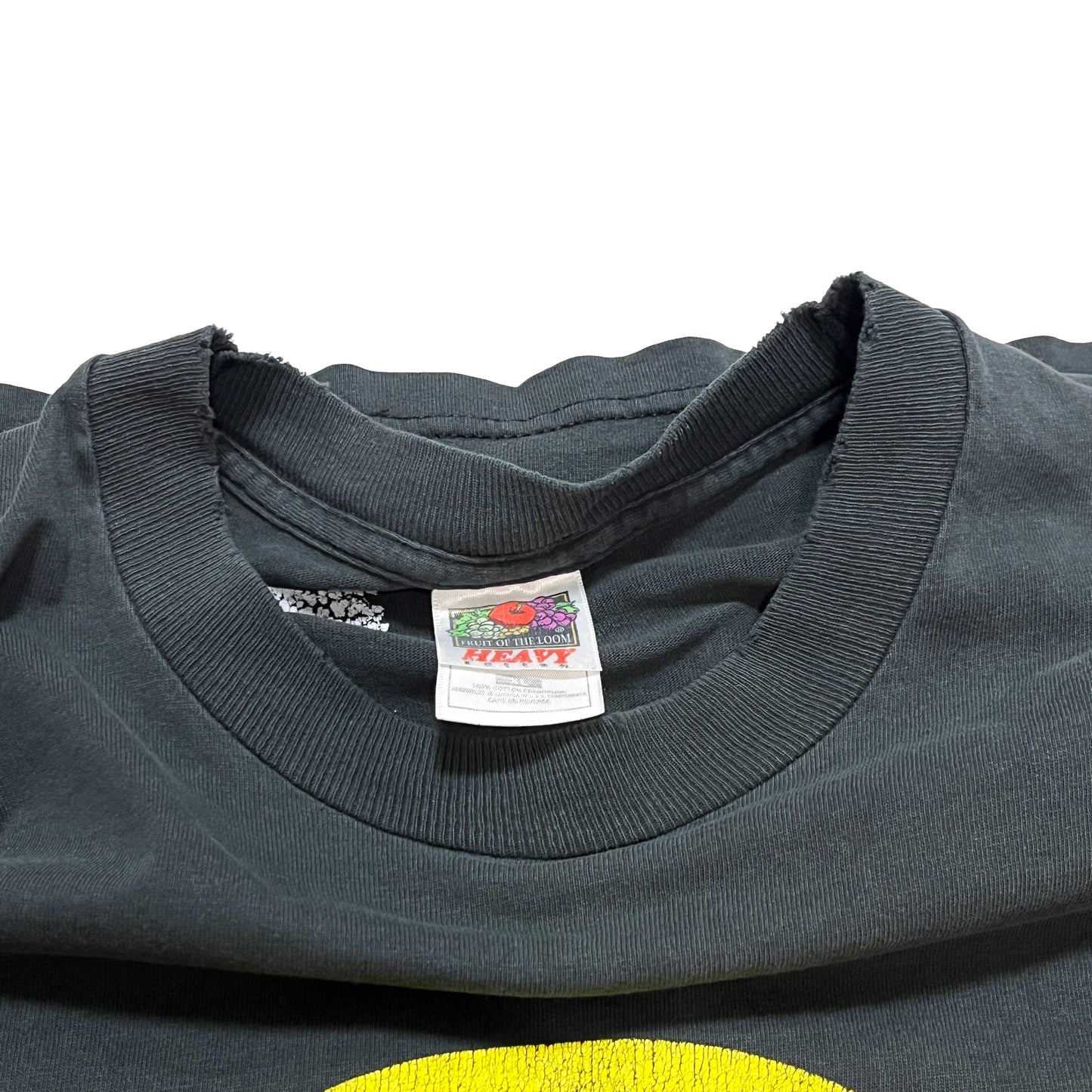 90's FRUIT OF THE LOOM Smile T 両面プリント Size (XL)