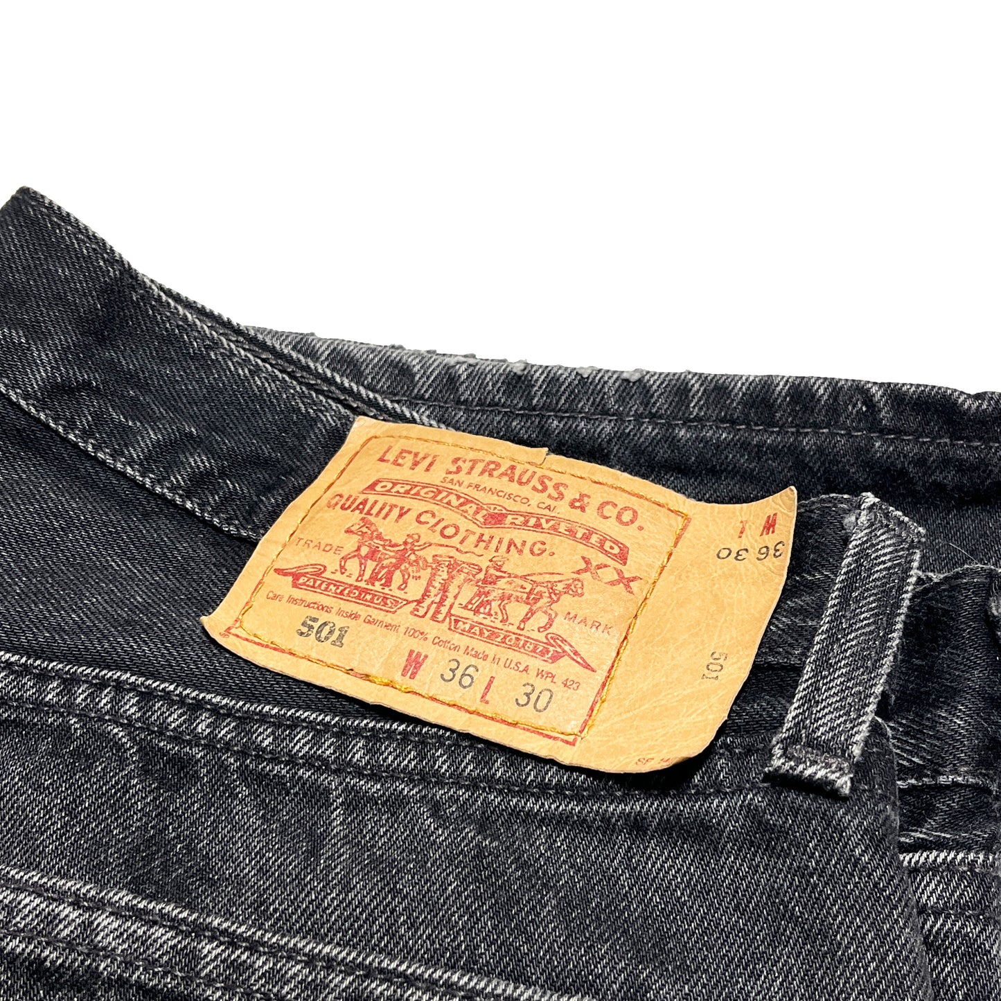 90's Levi's 501 Black Denim PT Size (W36 L30)位