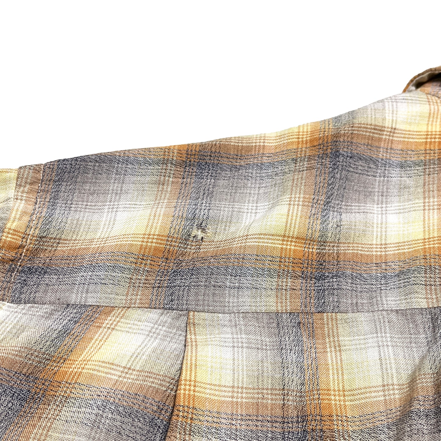 60's Pilgrim Onbre Rayon L/S SH Size (L) レア！